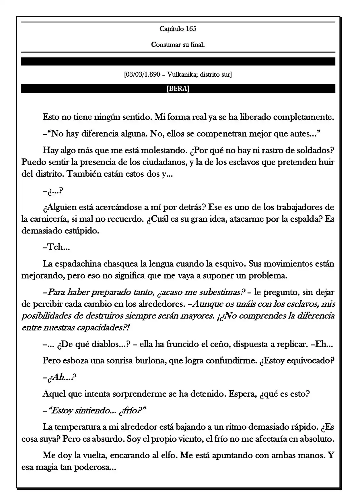 Monochrome Cross - Remade (Novela) - Capítulo 165 - Página 2 - LectorTMOo