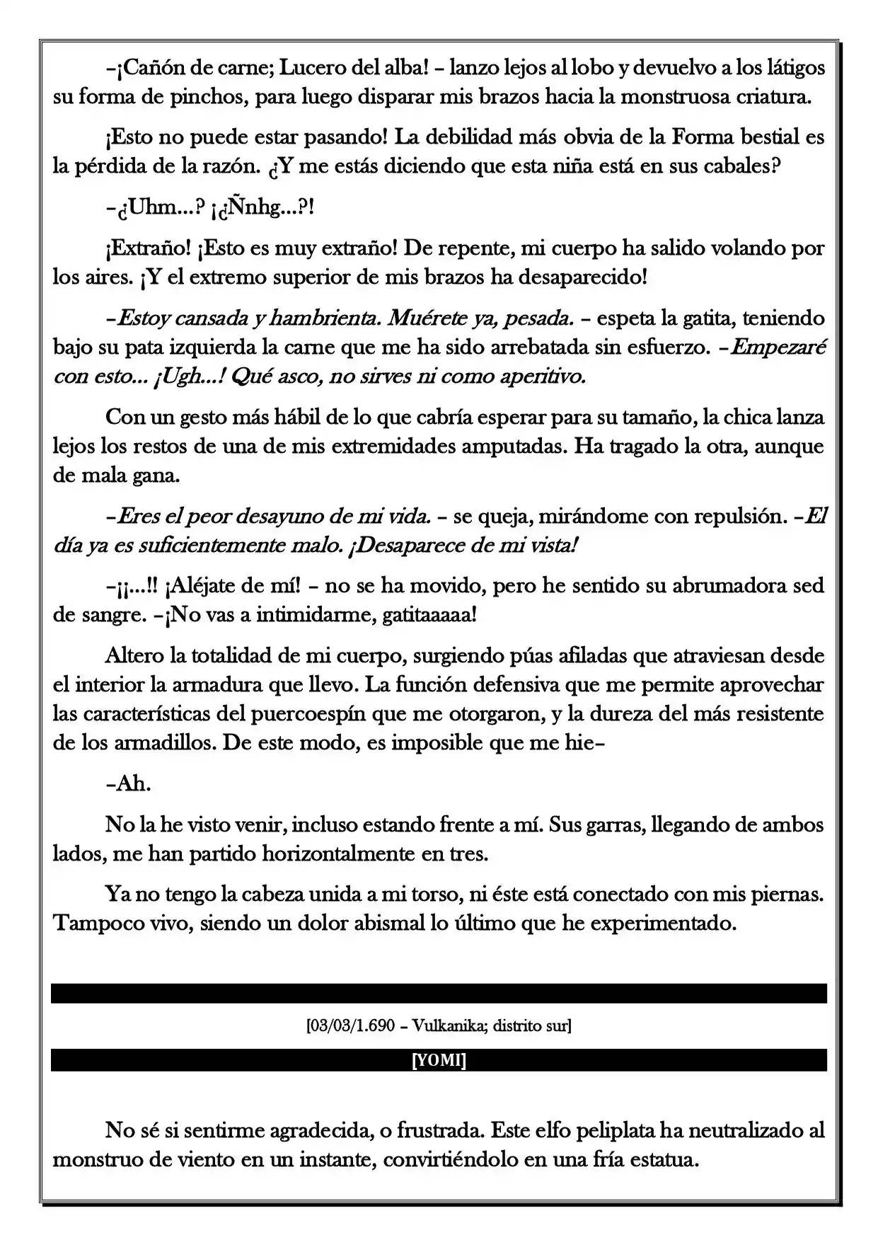 Monochrome Cross - Remade (Novela) - Capítulo 165 - Página 4 - LectorTMOo