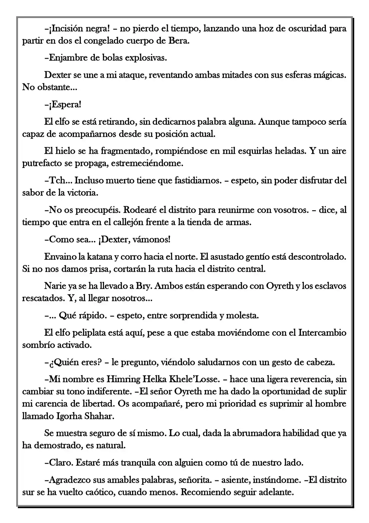 Monochrome Cross - Remade (Novela) - Capítulo 165 - Página 5 - LectorTMOo