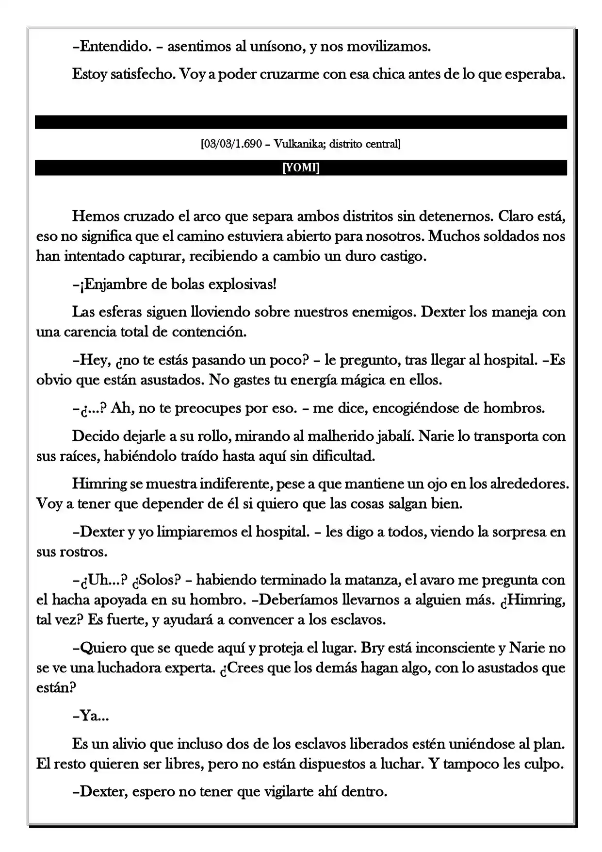 Monochrome Cross - Remade (Novela) - Capítulo 166 - Página 4 - LectorTMOo