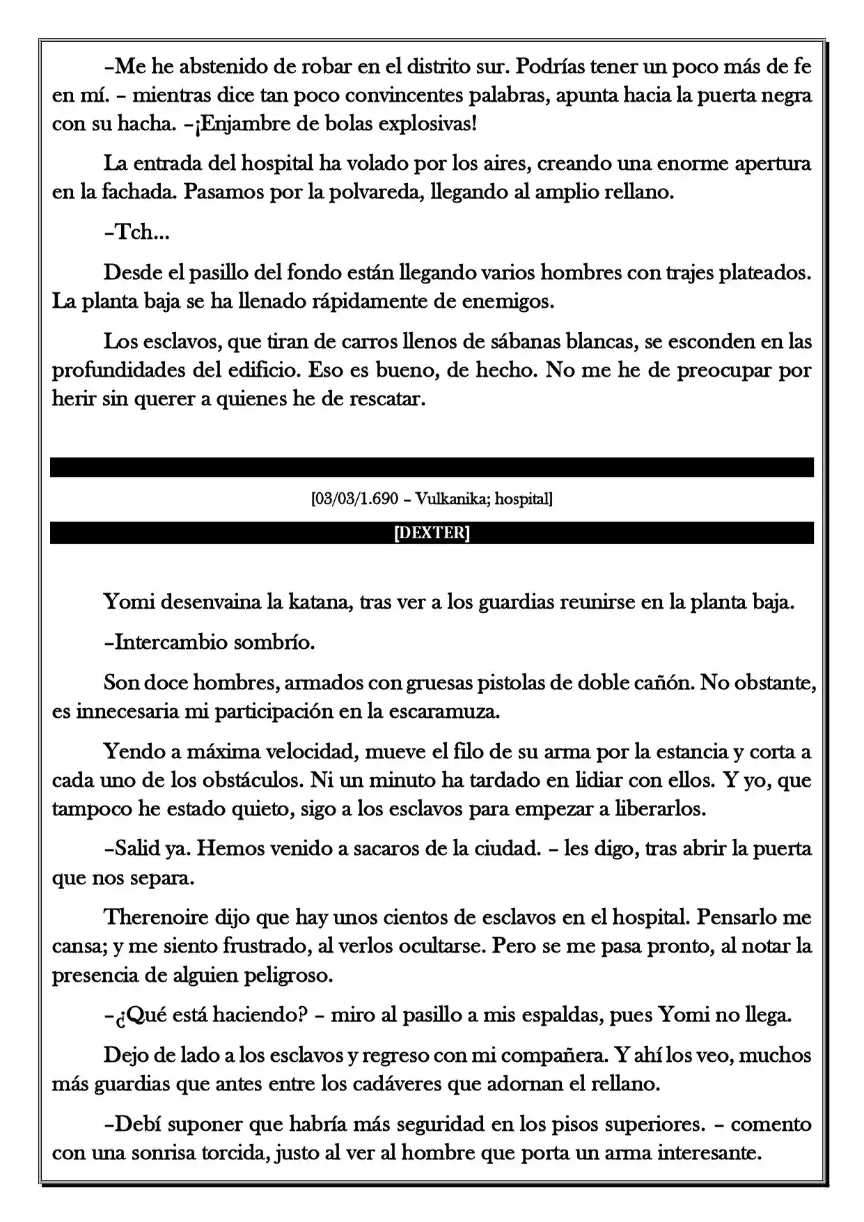 Monochrome Cross - Remade (Novela) - Capítulo 166 - Página 5 - LectorTMOo