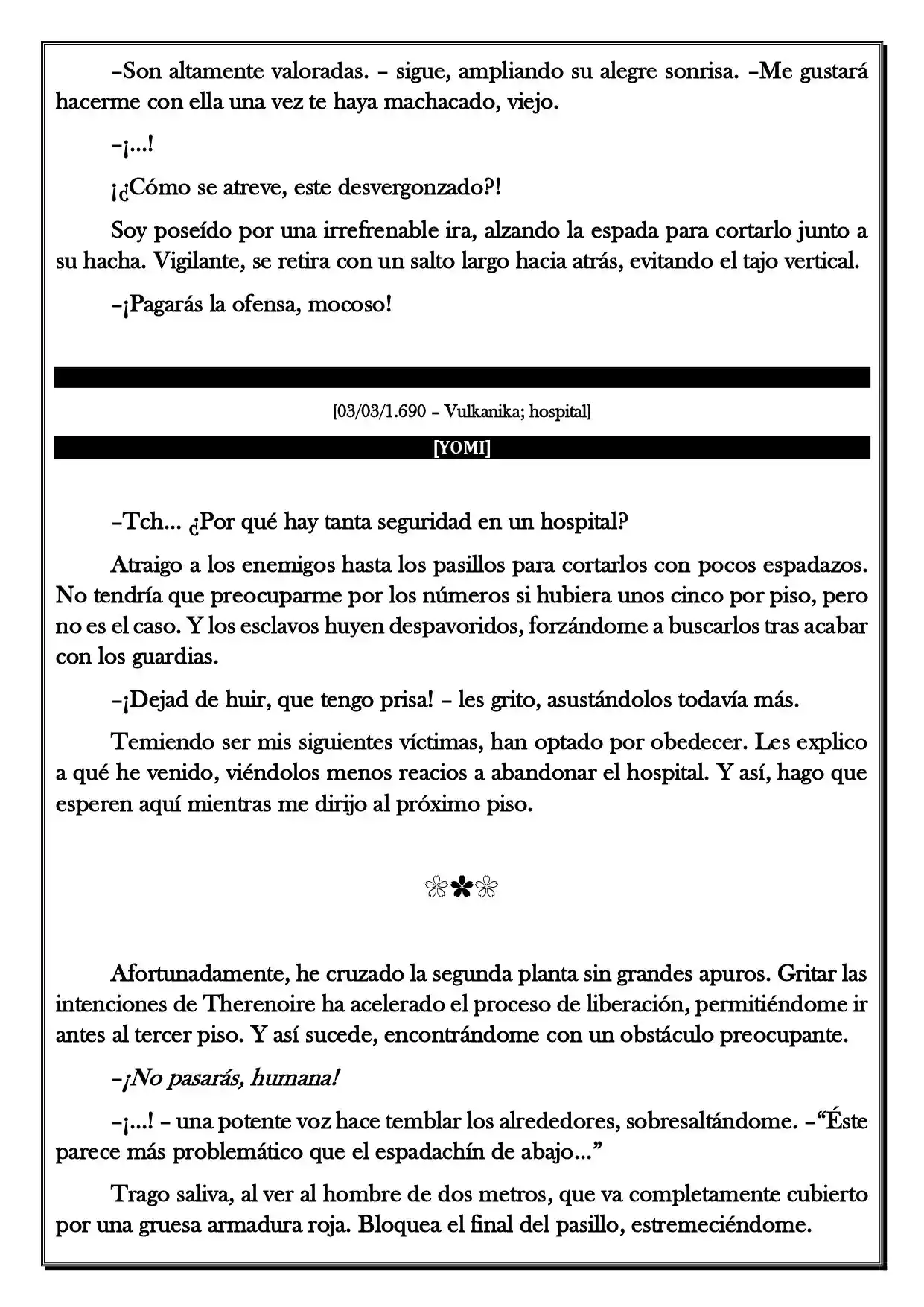 Monochrome Cross - Remade (Novela) - Capítulo 167 - Página 3 - LectorTMOo