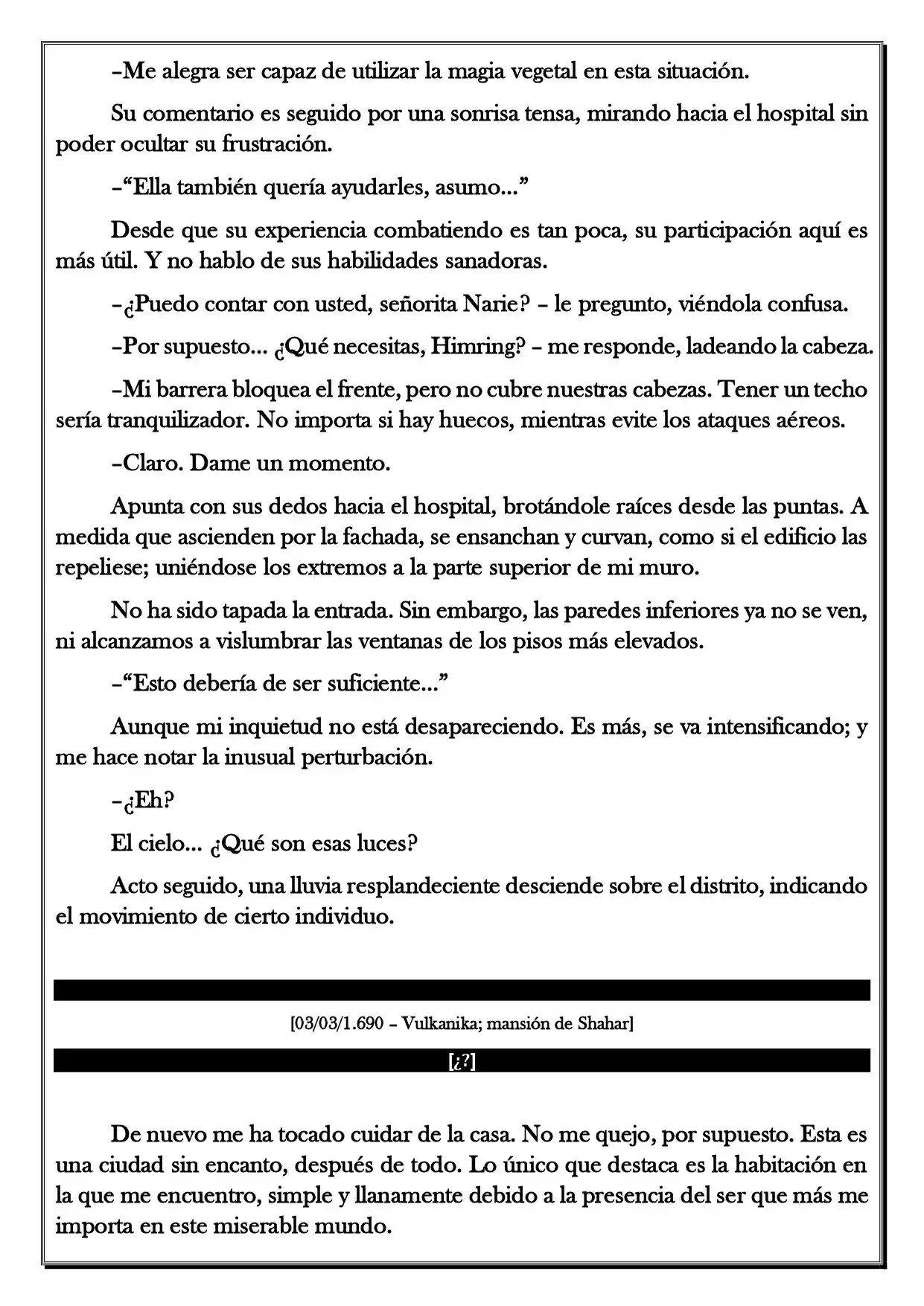 Monochrome Cross - Remade (Novela) - Capítulo 167 - Página 5 - LectorTMOo