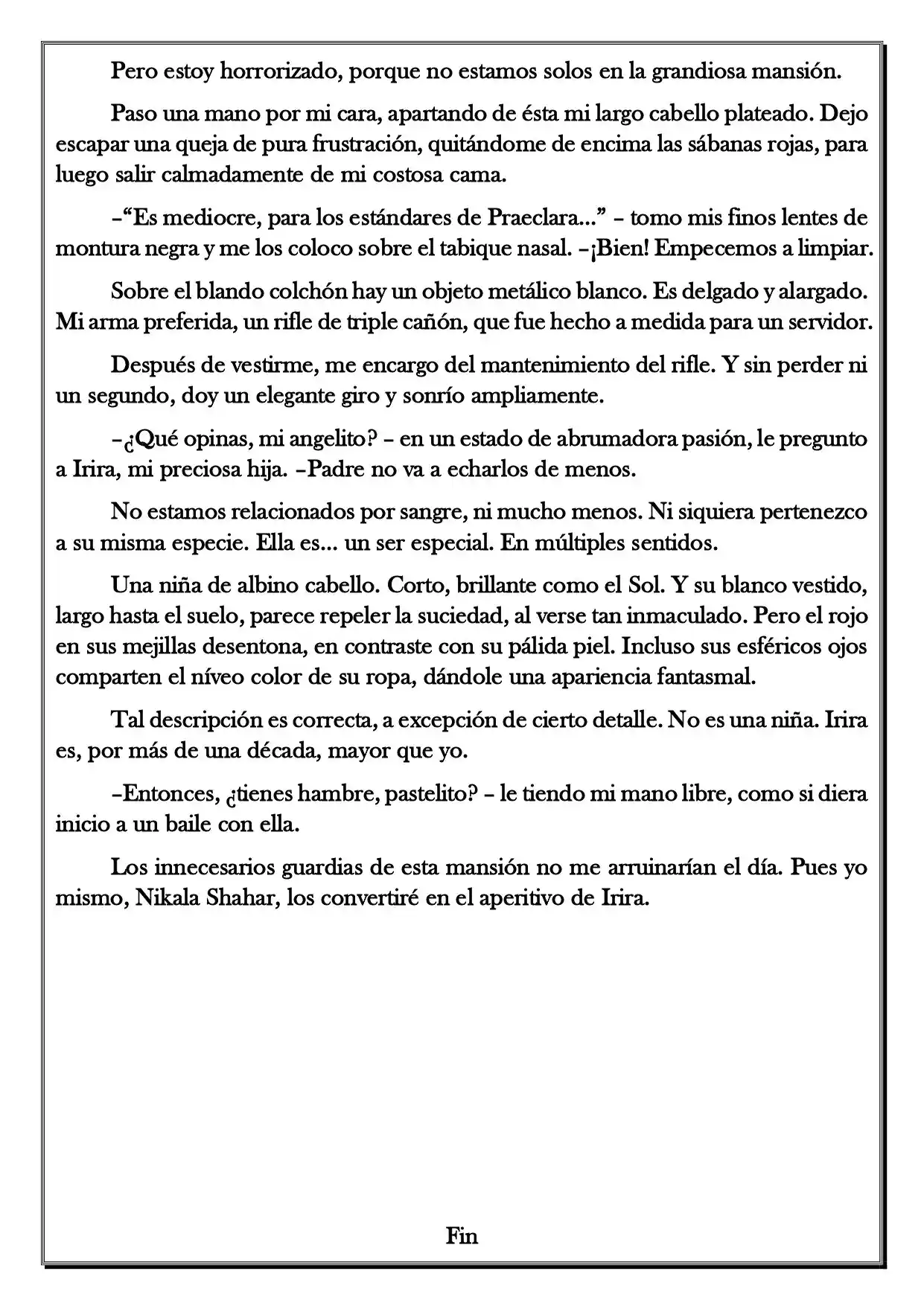 Monochrome Cross - Remade (Novela) - Capítulo 167 - Página 6 - LectorTMOo
