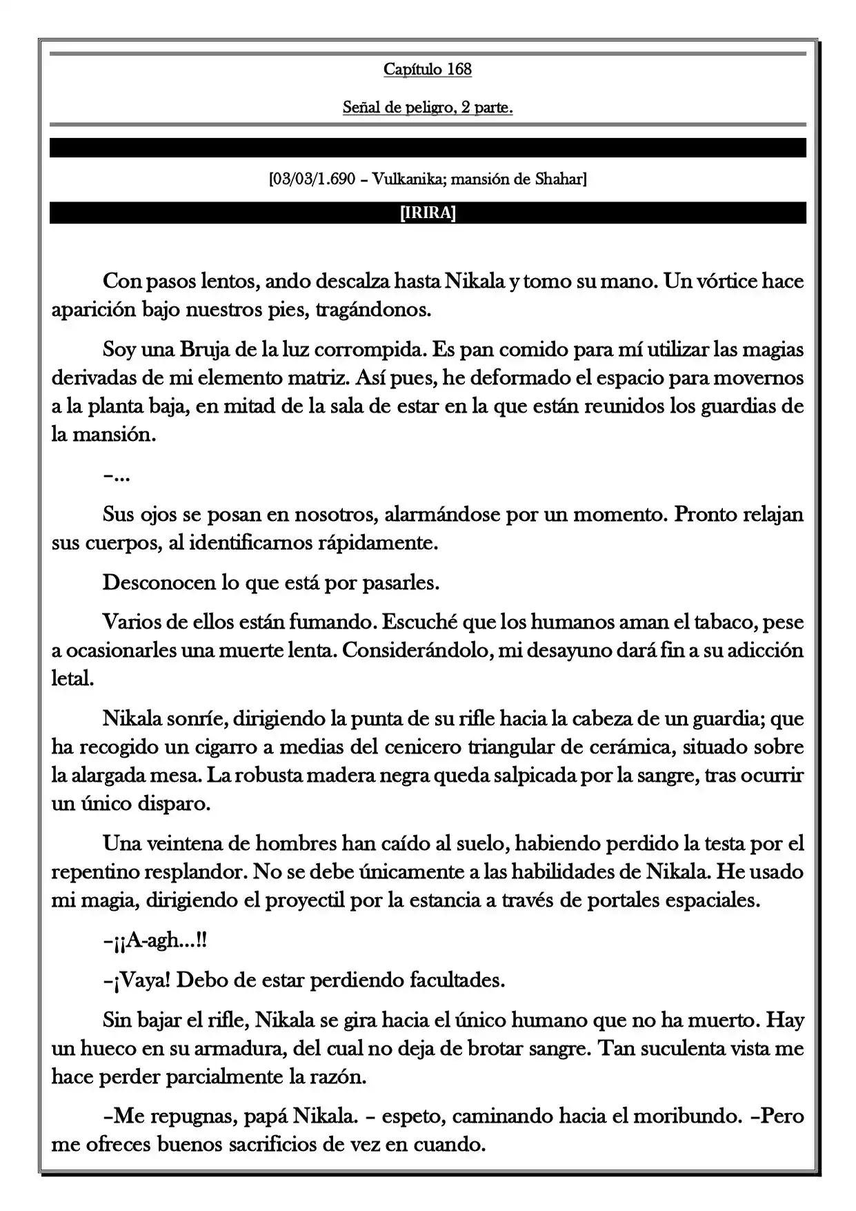 Monochrome Cross - Remade (Novela) - Capítulo 168 - Página 2 - LectorTMOo