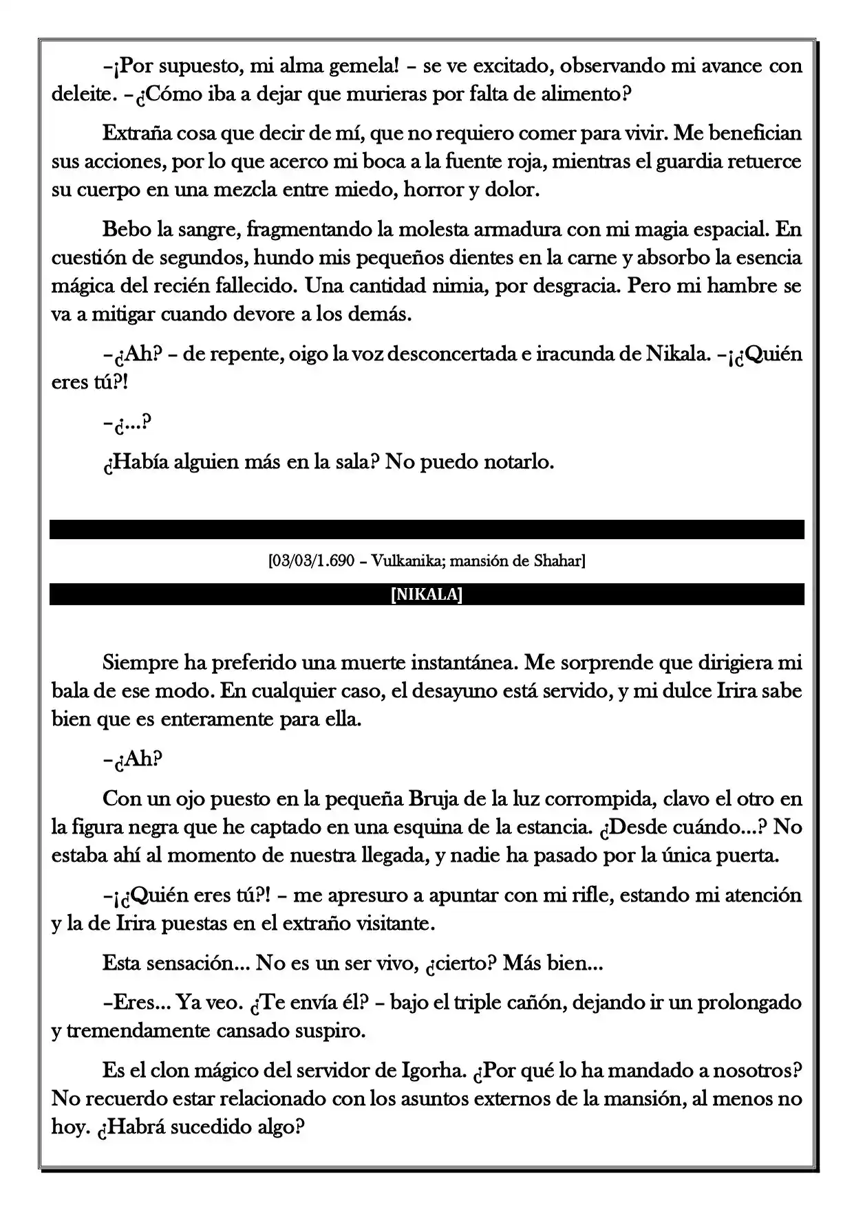 Monochrome Cross - Remade (Novela) - Capítulo 168 - Página 3 - LectorTMOo