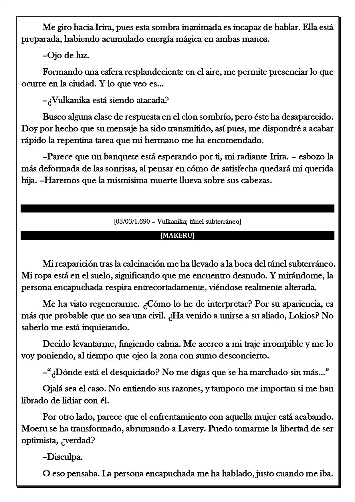 Monochrome Cross - Remade (Novela) - Capítulo 168 - Página 4 - LectorTMOo