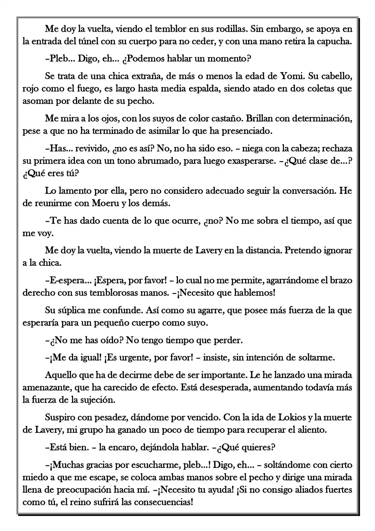 Monochrome Cross - Remade (Novela) - Capítulo 168 - Página 5 - LectorTMOo