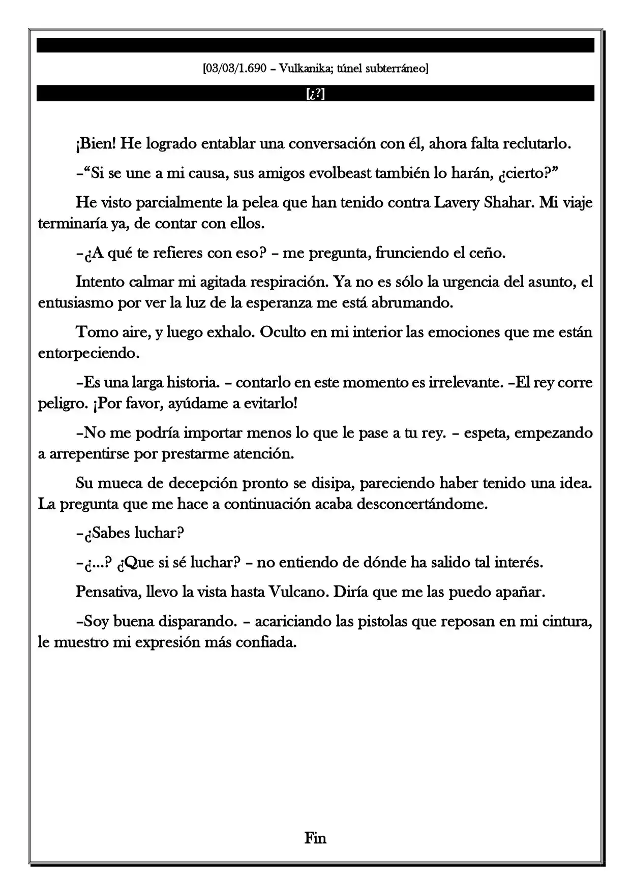 Monochrome Cross - Remade (Novela) - Capítulo 168 - Página 6 - LectorTMOo