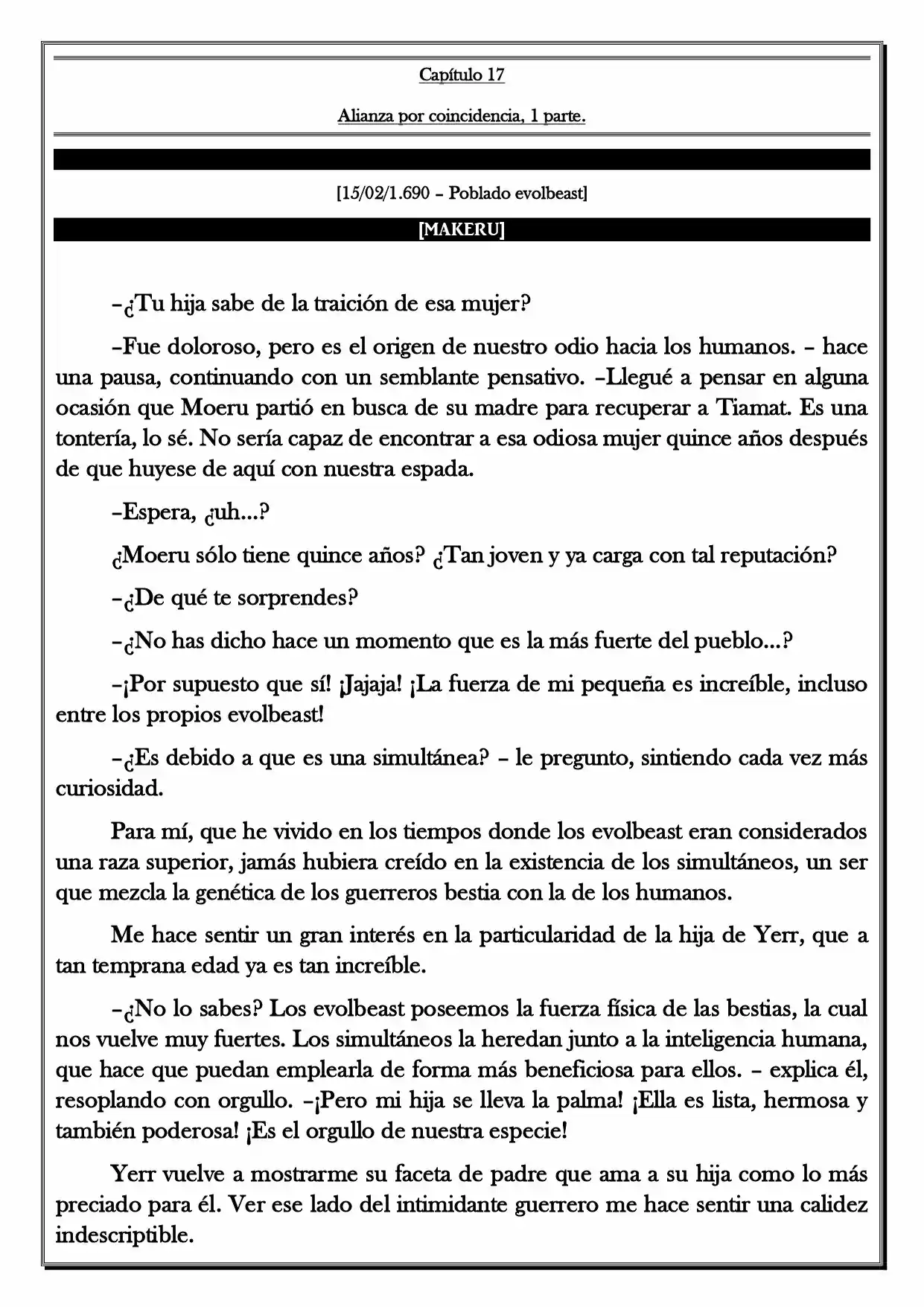 Monochrome Cross - Remade (Novela) - Capítulo 17 - Página 2 - LectorTMOo