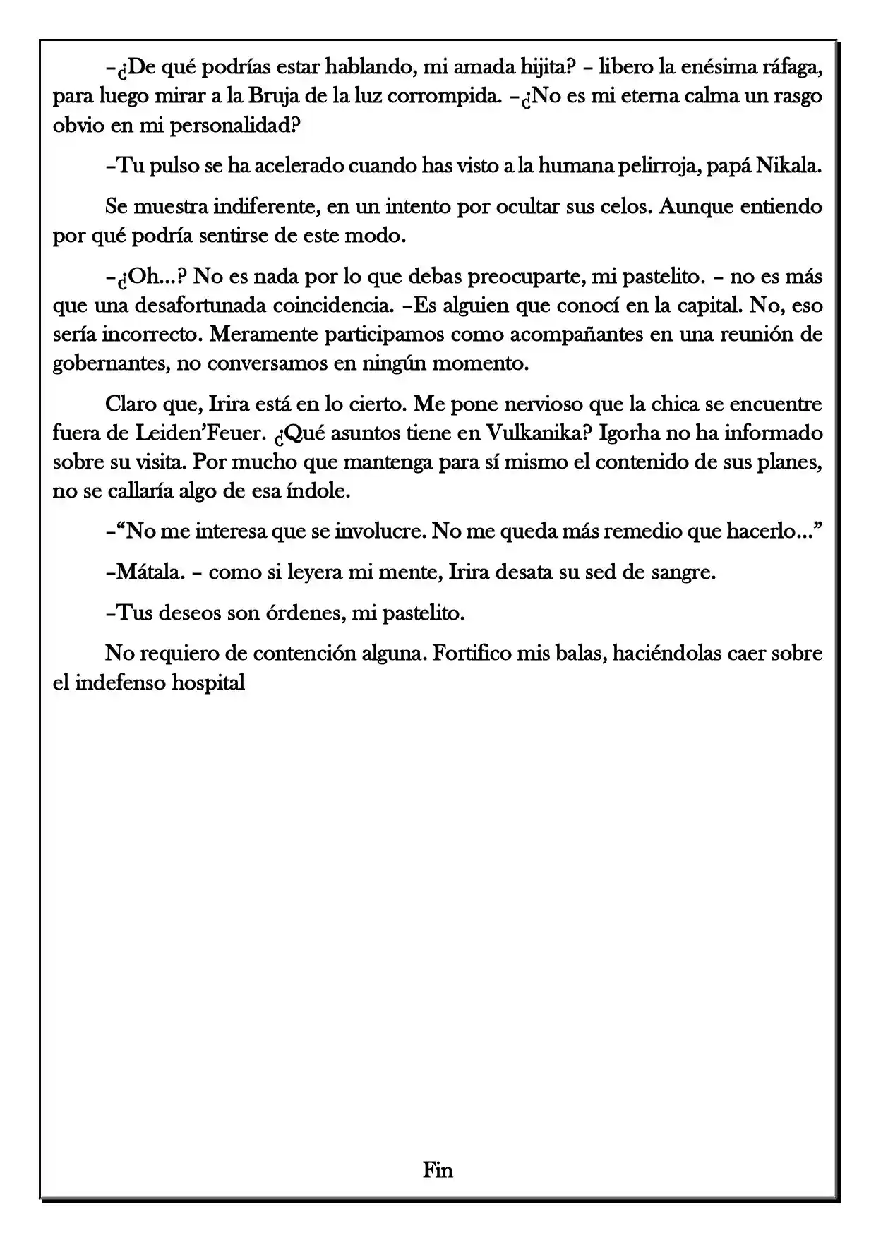 Monochrome Cross - Remade (Novela) - Capítulo 170 - Página 6 - LectorTMOo