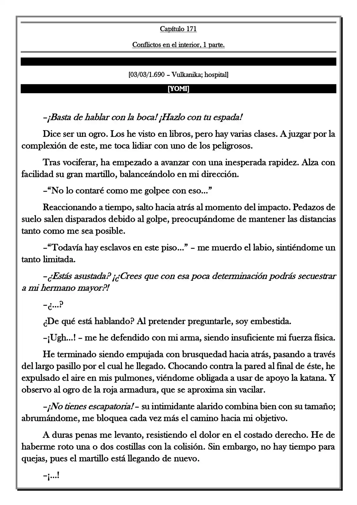 Monochrome Cross - Remade (Novela) - Capítulo 171 - Página 2 - LectorTMOo