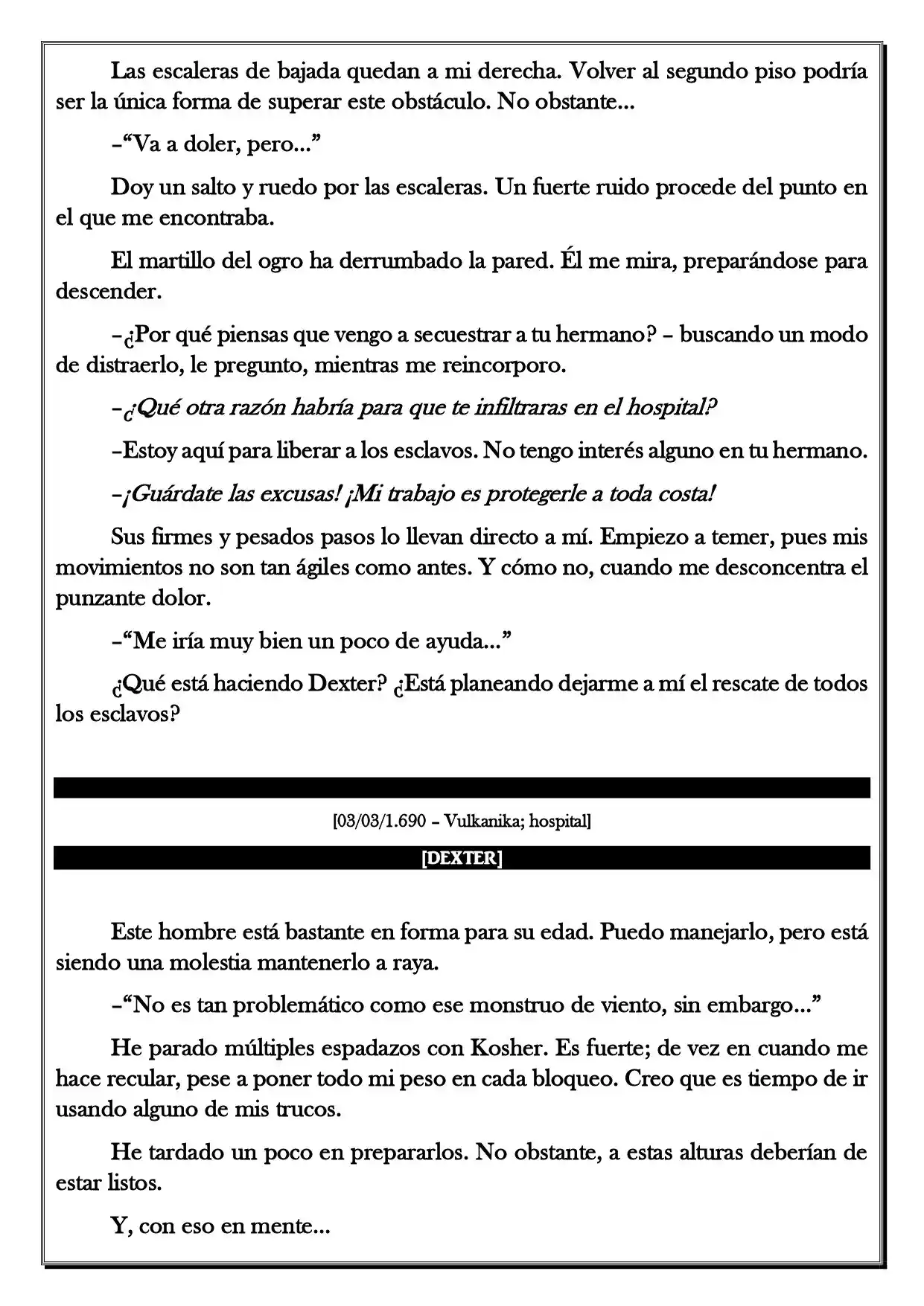 Monochrome Cross - Remade (Novela) - Capítulo 171 - Página 3 - LectorTMOo