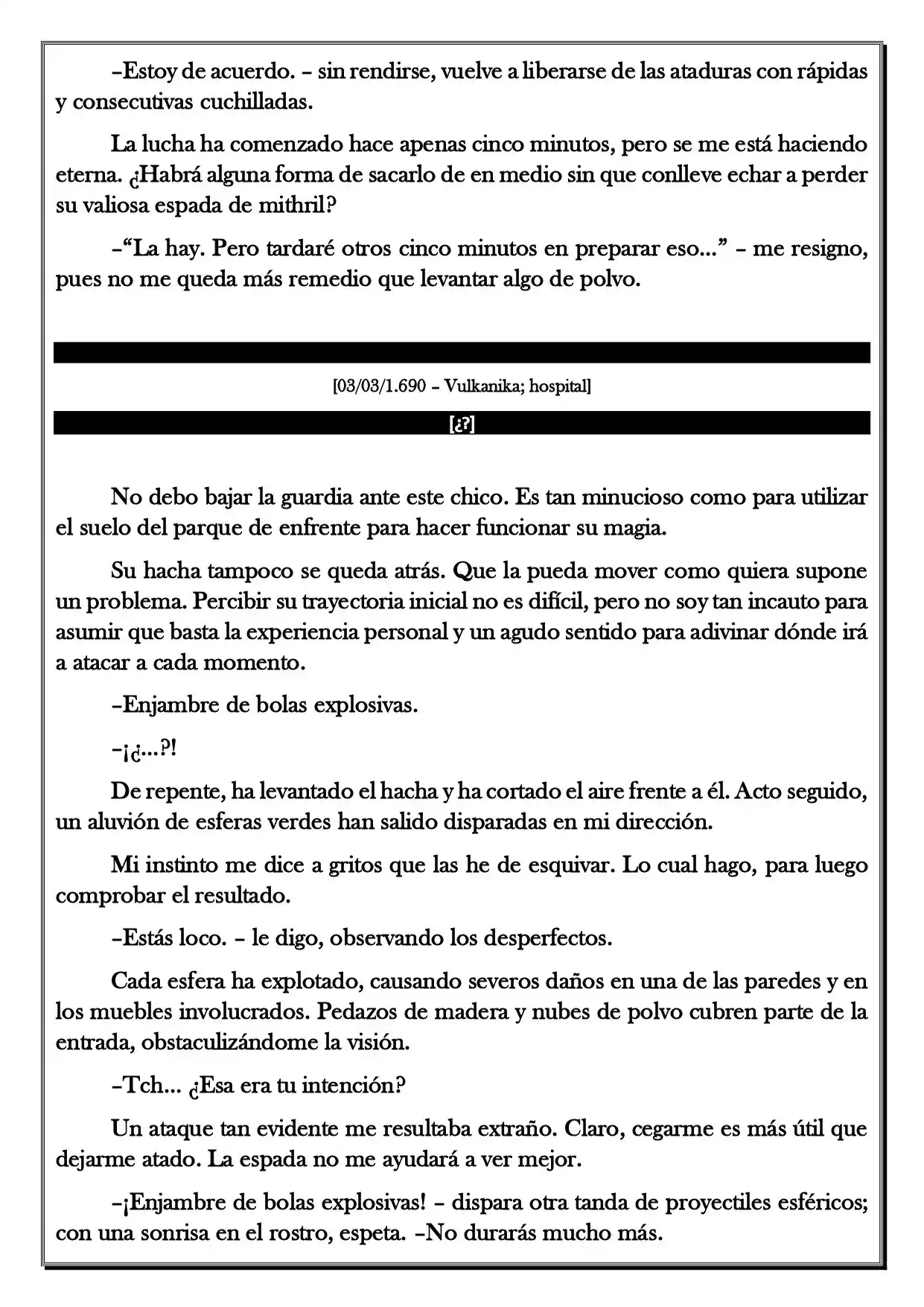 Monochrome Cross - Remade (Novela) - Capítulo 171 - Página 5 - LectorTMOo