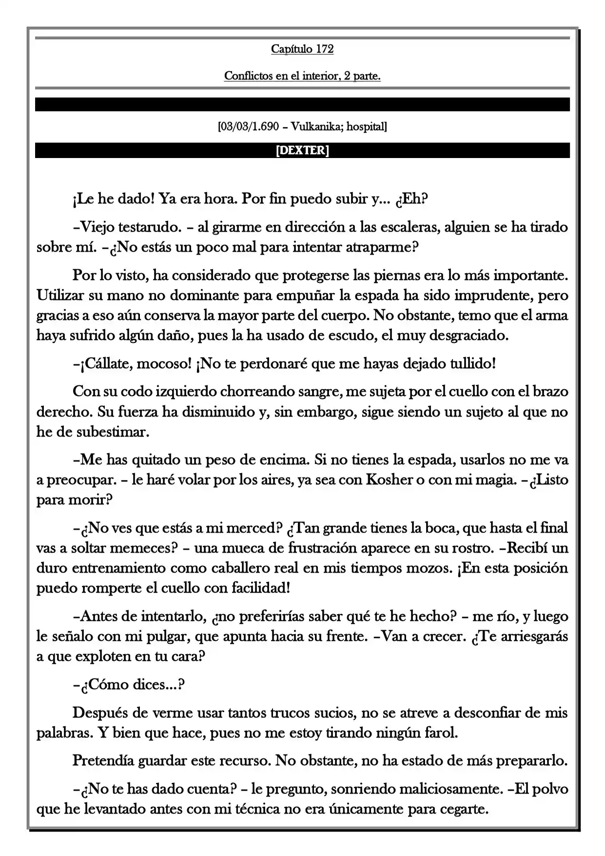 Monochrome Cross - Remade (Novela) - Capítulo 172 - Página 2 - LectorTMOo