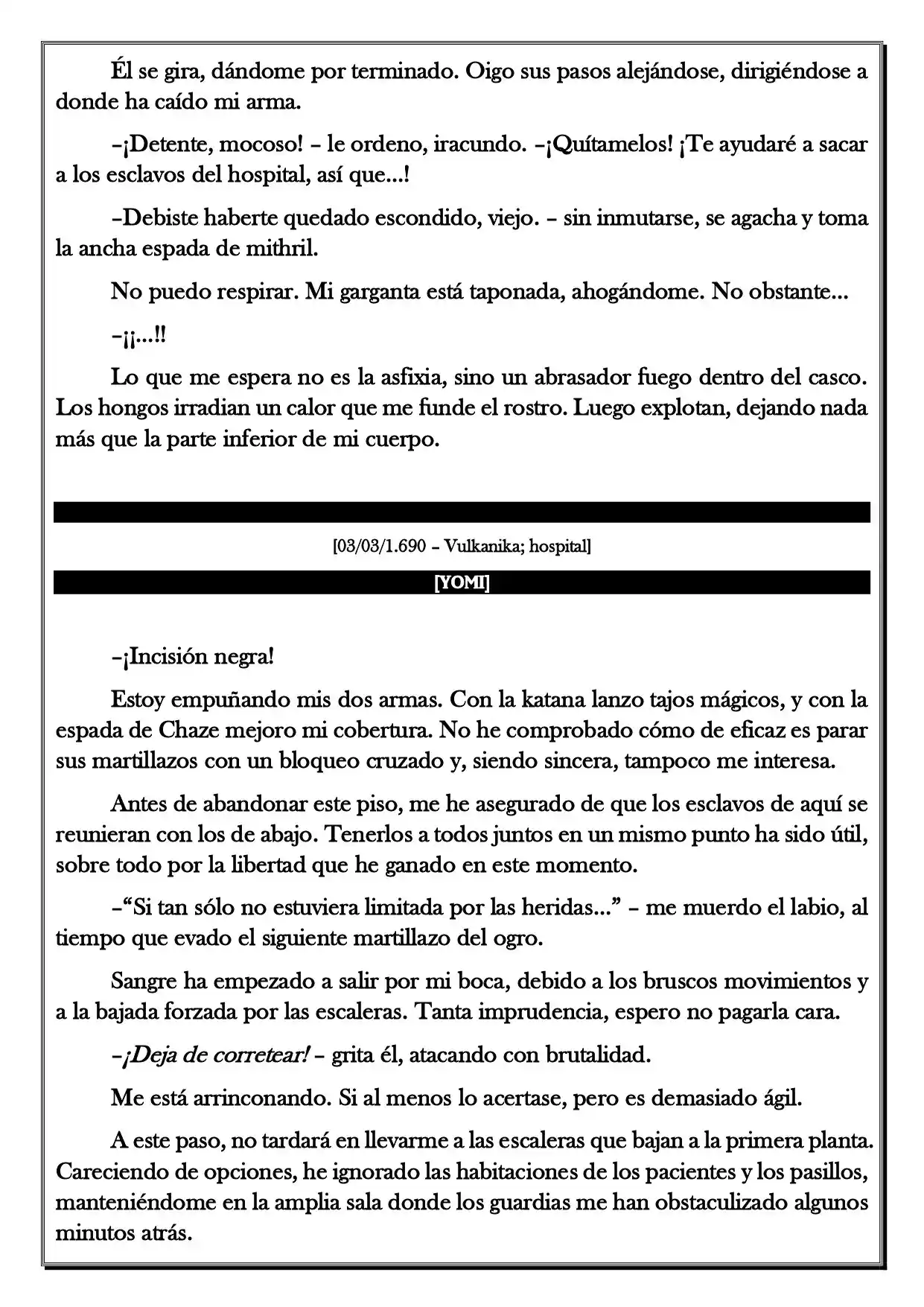 Monochrome Cross - Remade (Novela) - Capítulo 172 - Página 5 - LectorTMOo