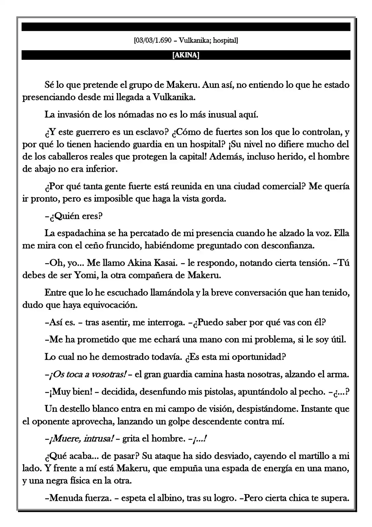 Monochrome Cross - Remade (Novela) - Capítulo 173 - Página 3 - LectorTMOo