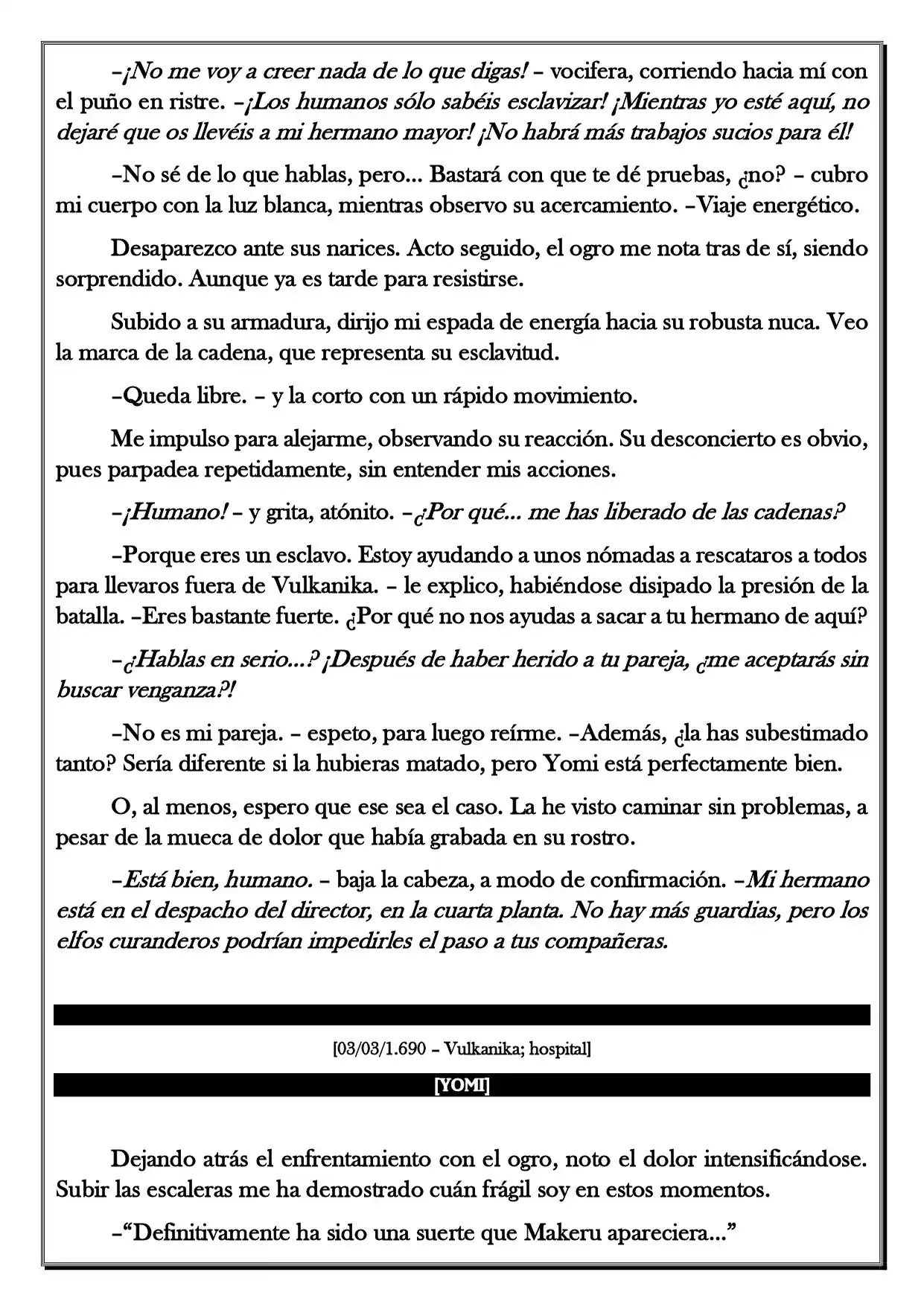 Monochrome Cross - Remade (Novela) - Capítulo 173 - Página 5 - LectorTMOo