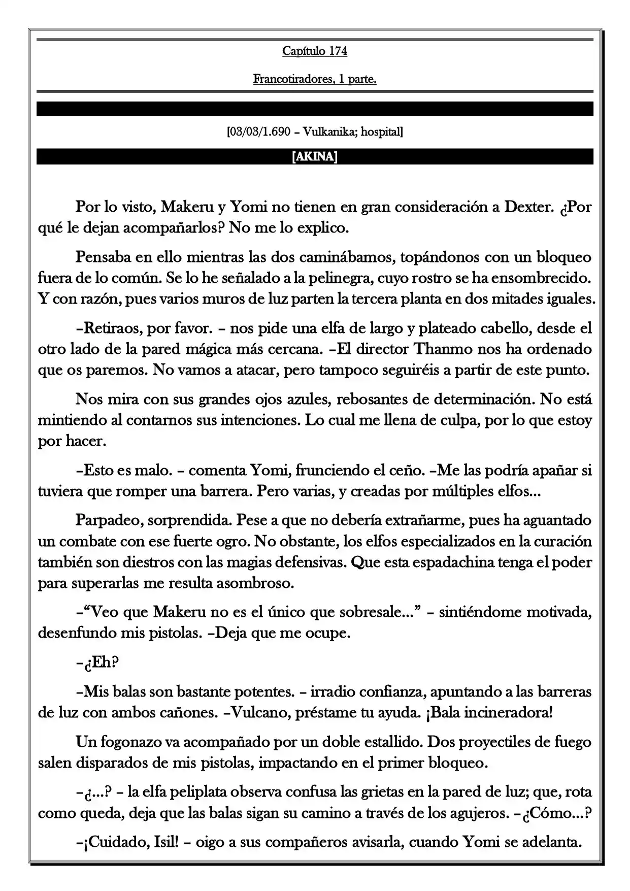 Monochrome Cross - Remade (Novela) - Capítulo 174 - Página 2 - LectorTMOo