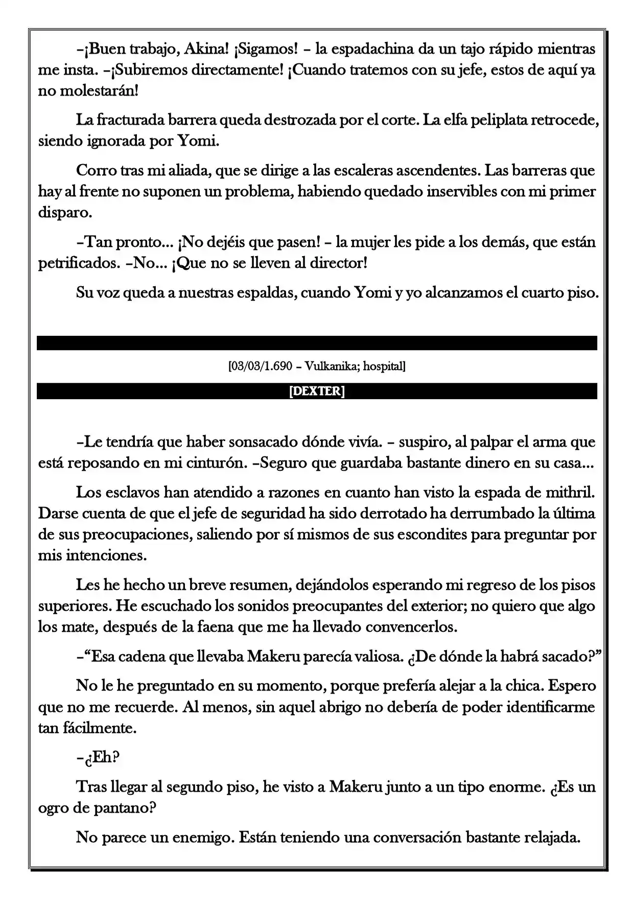 Monochrome Cross - Remade (Novela) - Capítulo 174 - Página 3 - LectorTMOo