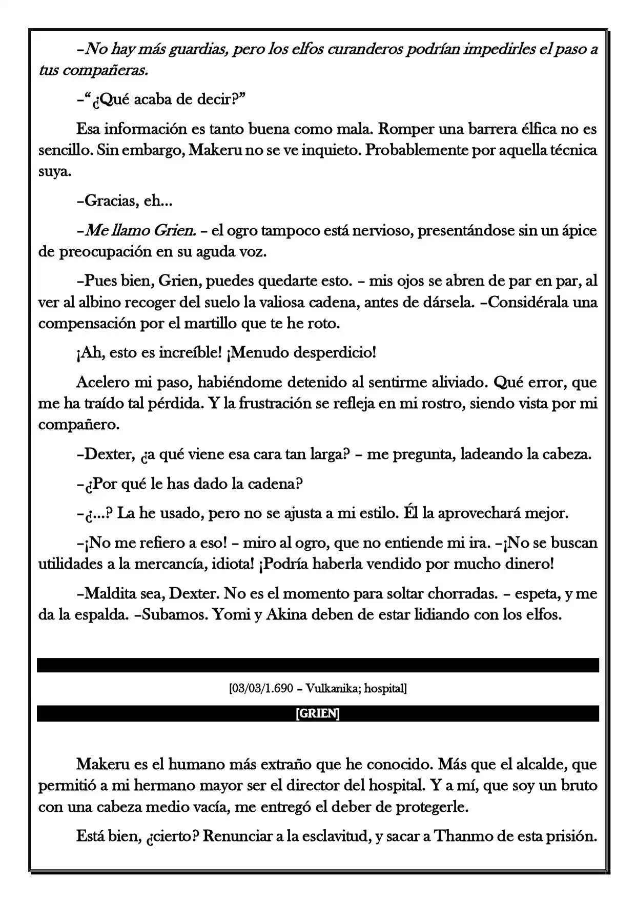 Monochrome Cross - Remade (Novela) - Capítulo 174 - Página 4 - LectorTMOo
