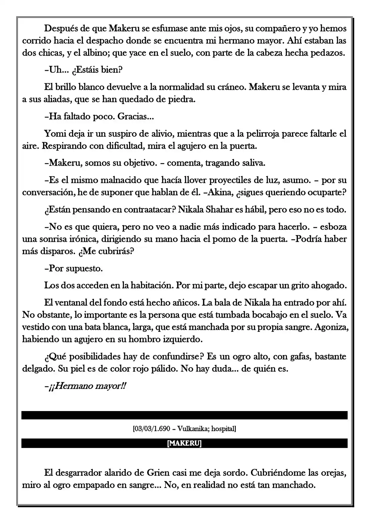 Monochrome Cross - Remade (Novela) - Capítulo 175 - Página 3 - LectorTMOo