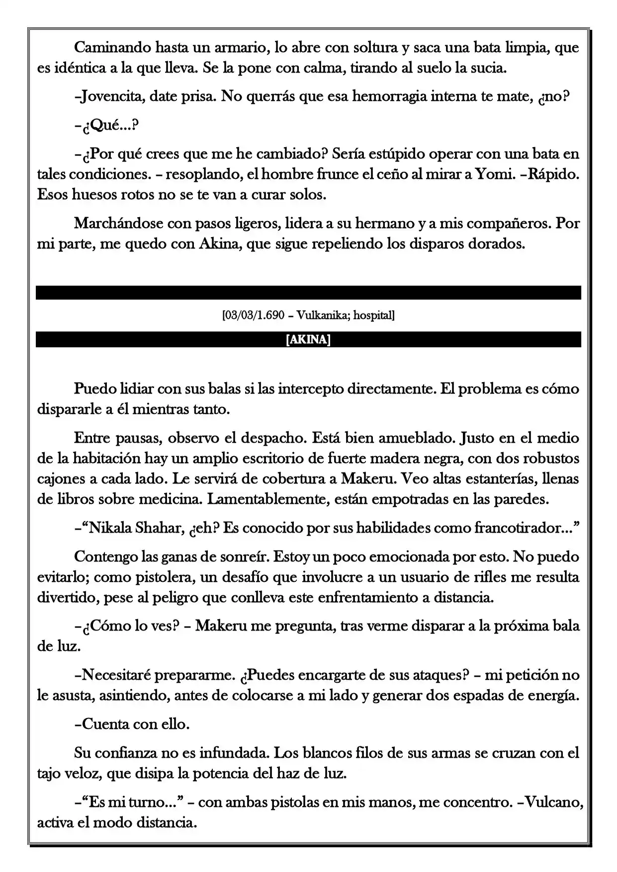 Monochrome Cross - Remade (Novela) - Capítulo 175 - Página 5 - LectorTMOo