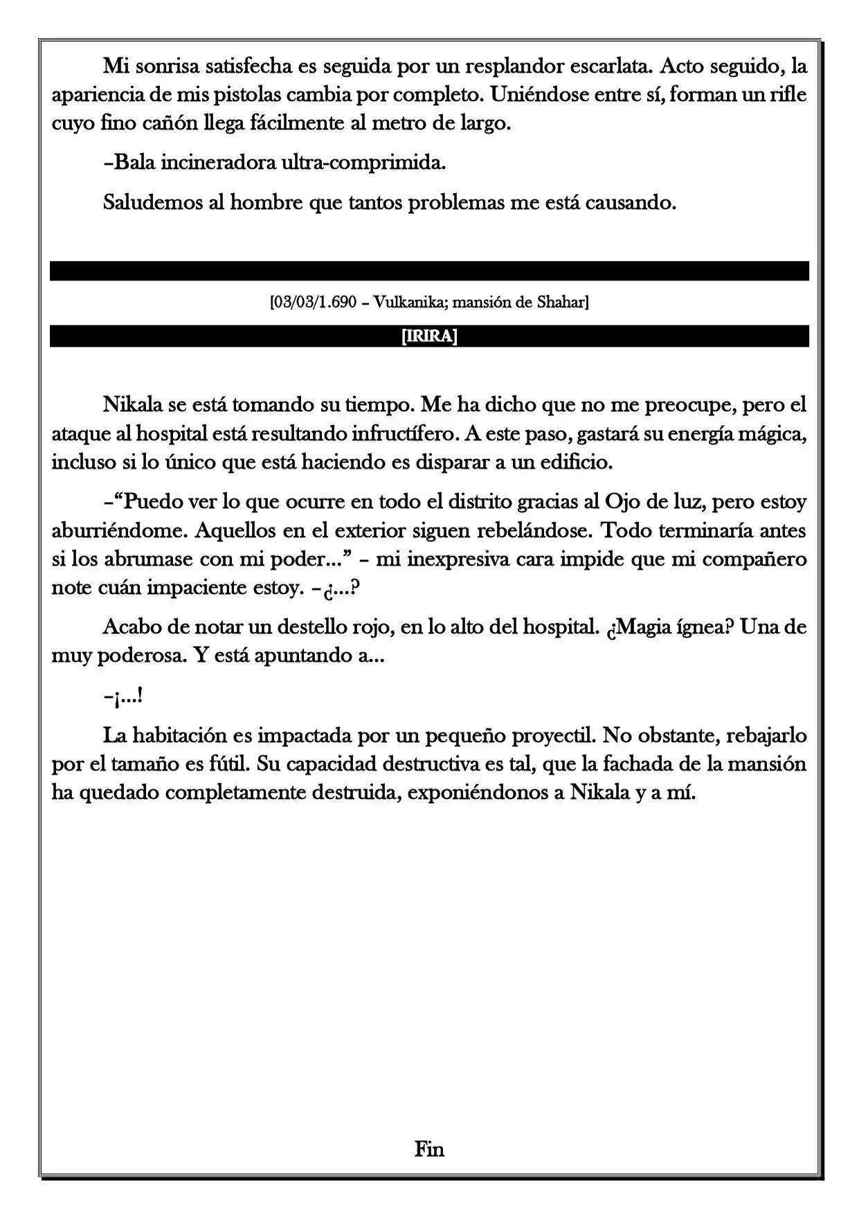 Monochrome Cross - Remade (Novela) - Capítulo 175 - Página 6 - LectorTMOo