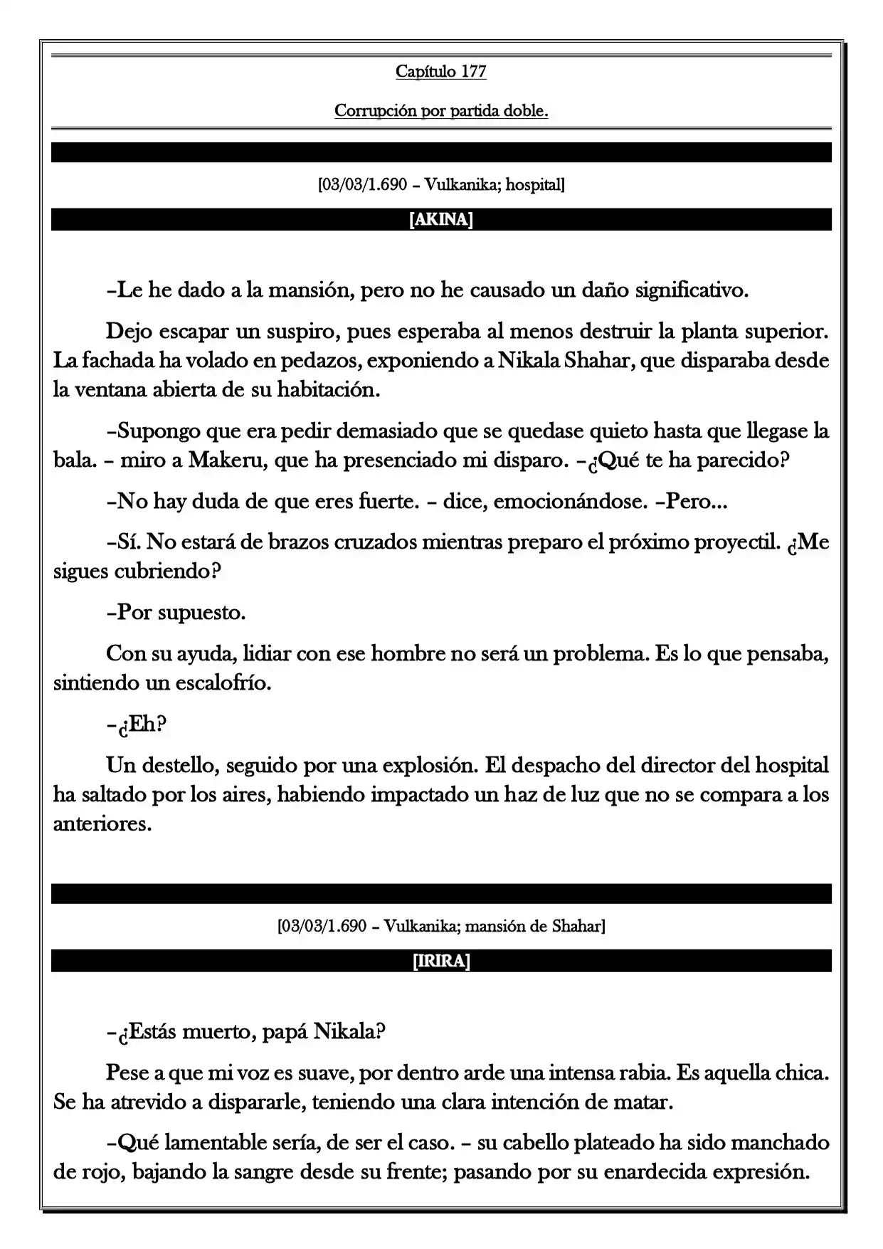 Monochrome Cross - Remade (Novela) - Capítulo 177 - Página 2 - LectorTMOo