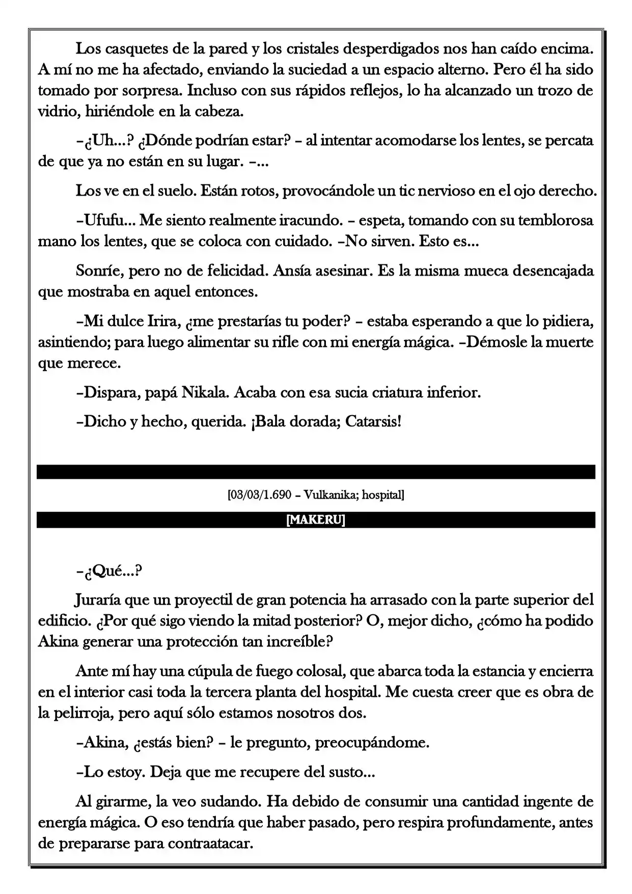 Monochrome Cross - Remade (Novela) - Capítulo 177 - Página 3 - LectorTMOo