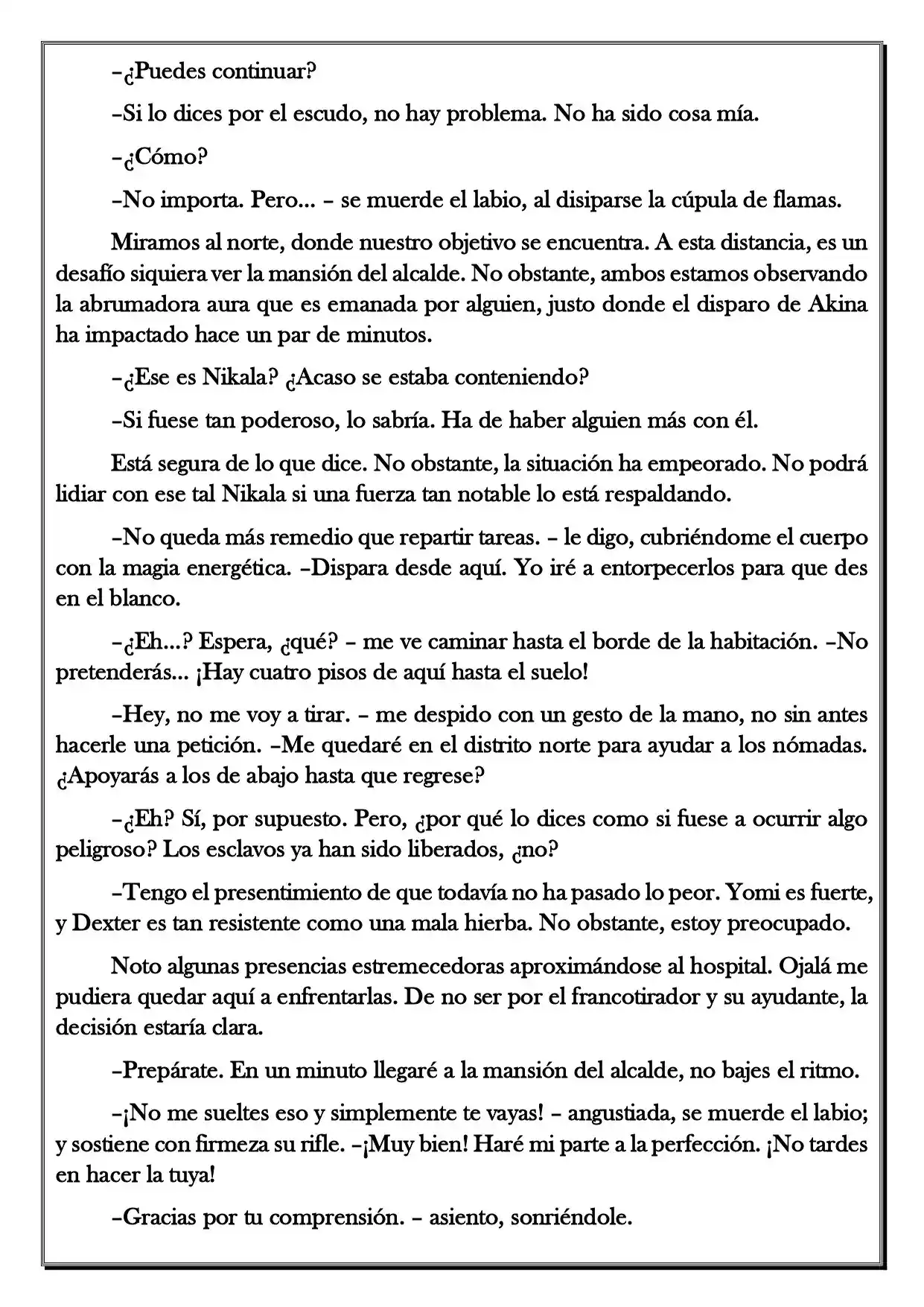 Monochrome Cross - Remade (Novela) - Capítulo 177 - Página 4 - LectorTMOo