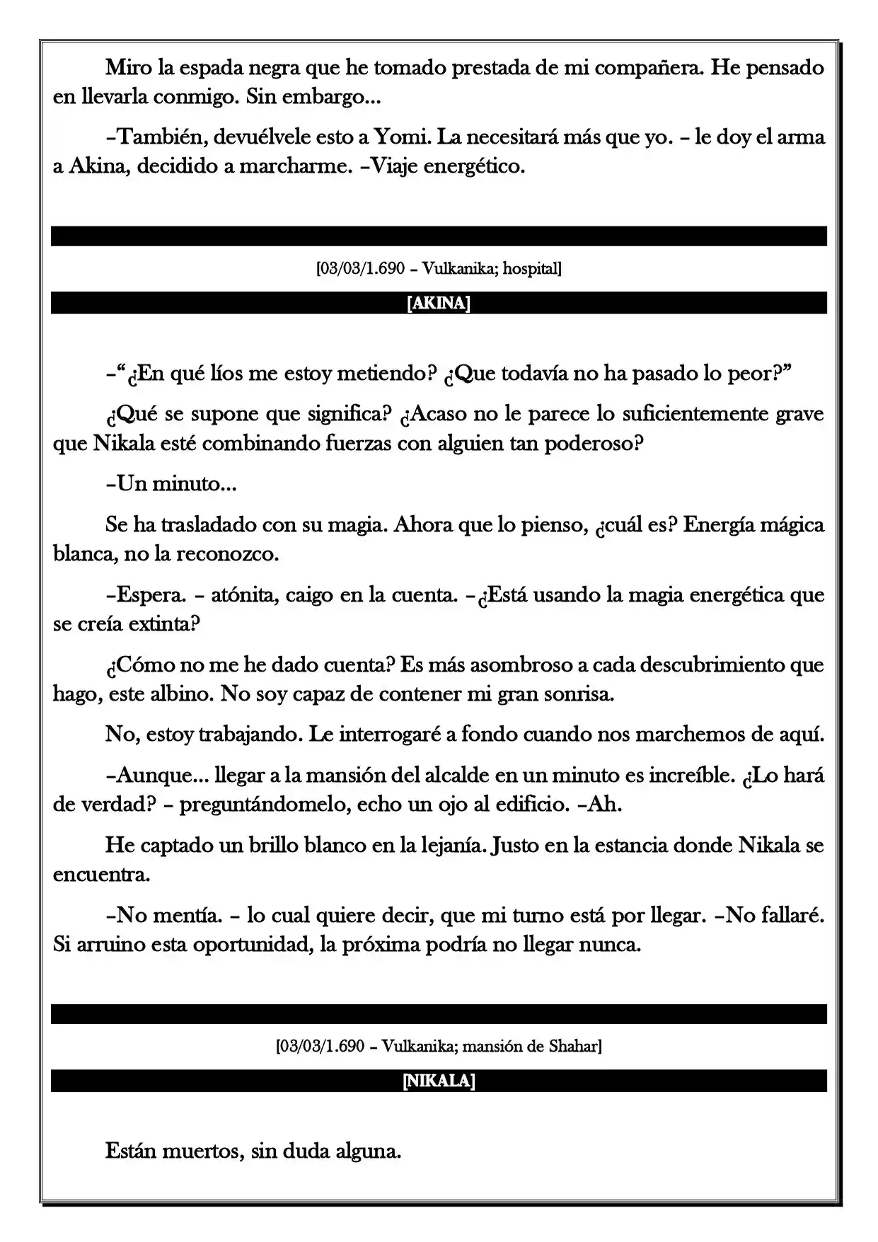 Monochrome Cross - Remade (Novela) - Capítulo 177 - Página 5 - LectorTMOo