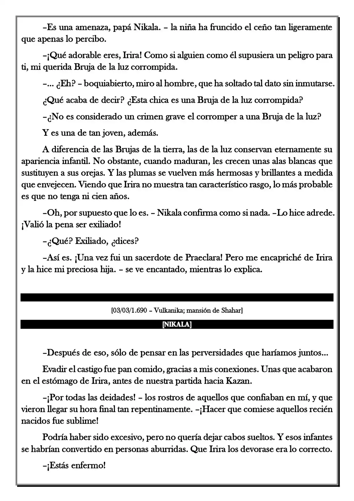 Monochrome Cross - Remade (Novela) - Capítulo 178 - Página 3 - LectorTMOo