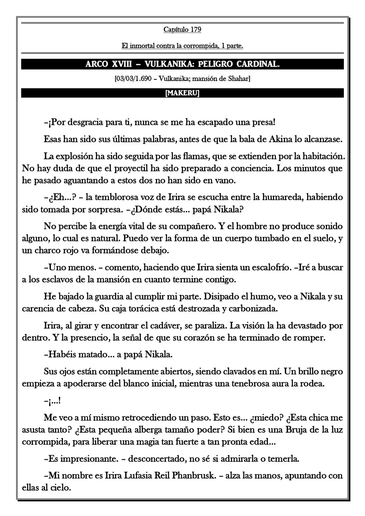 Monochrome Cross - Remade (Novela) - Capítulo 179 - Página 2 - LectorTMOo