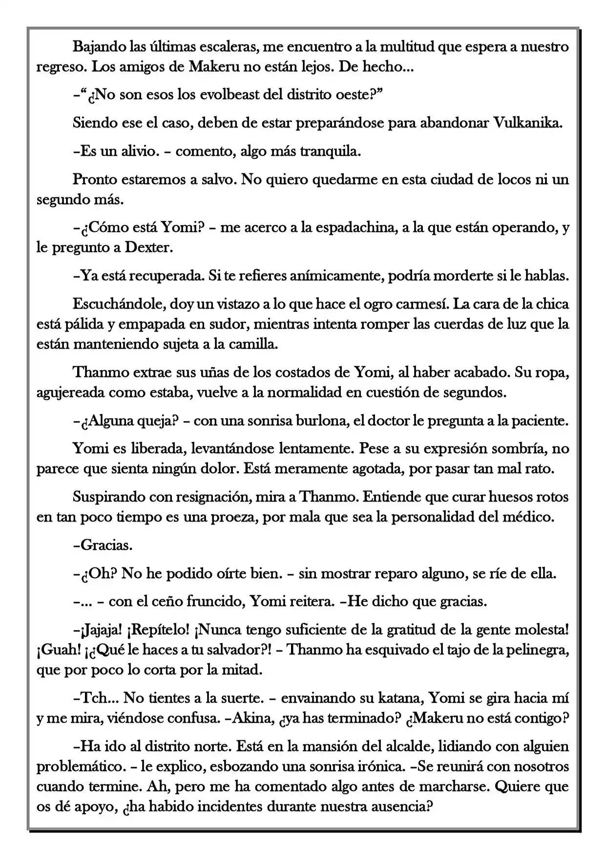 Monochrome Cross - Remade (Novela) - Capítulo 179 - Página 5 - LectorTMOo