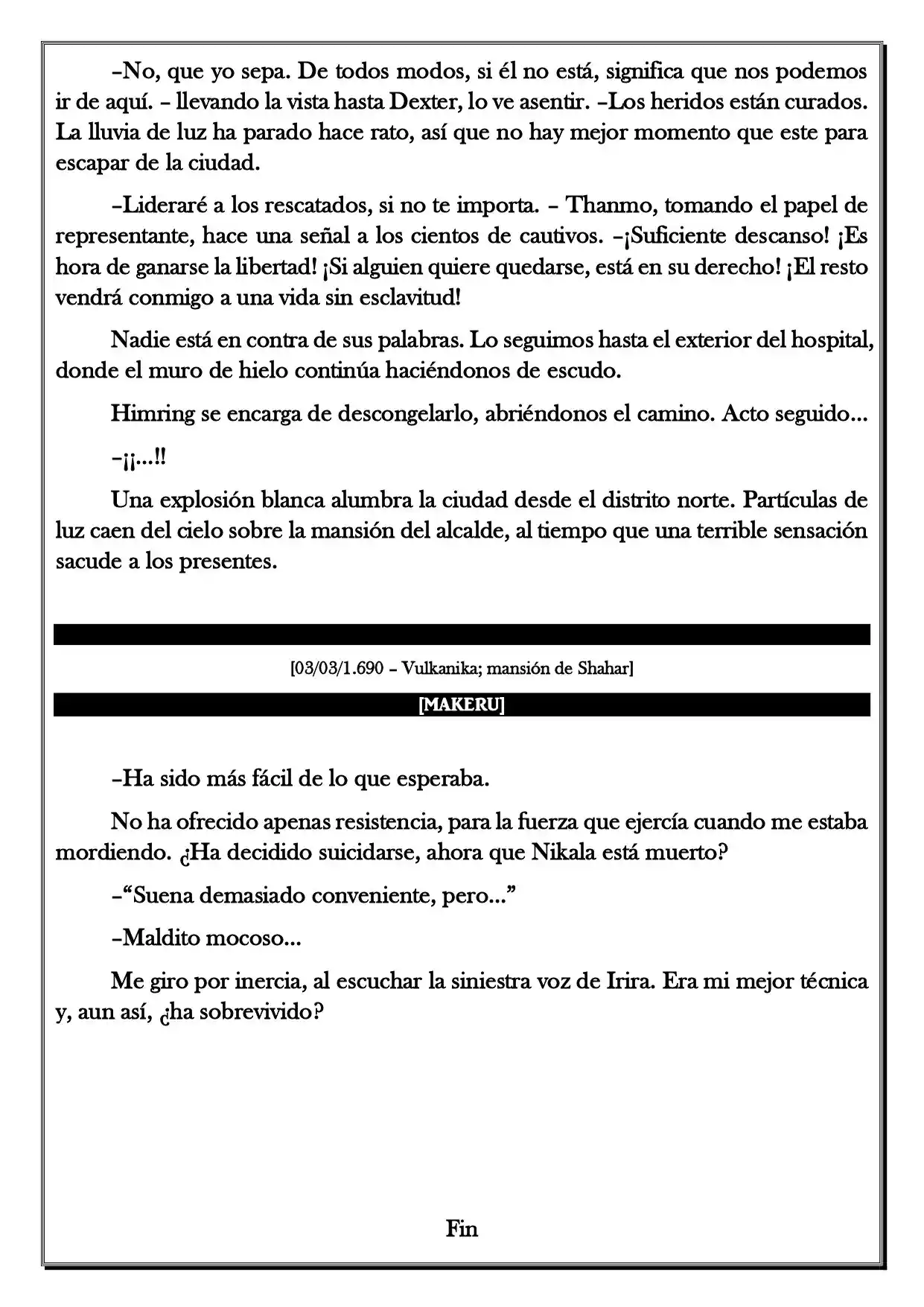 Monochrome Cross - Remade (Novela) - Capítulo 179 - Página 6 - LectorTMOo