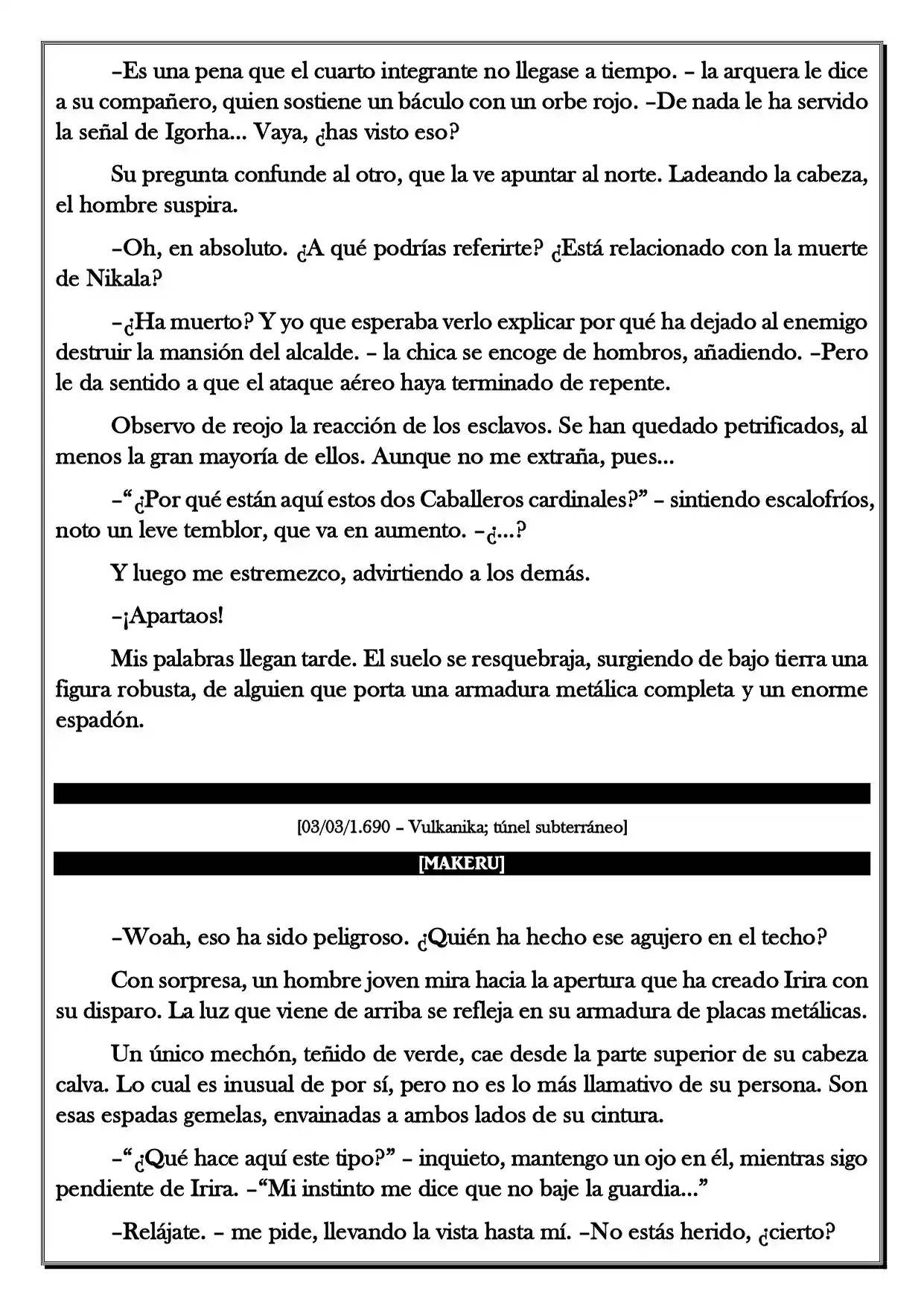 Monochrome Cross - Remade (Novela) - Capítulo 180 - Página 5 - LectorTMOo