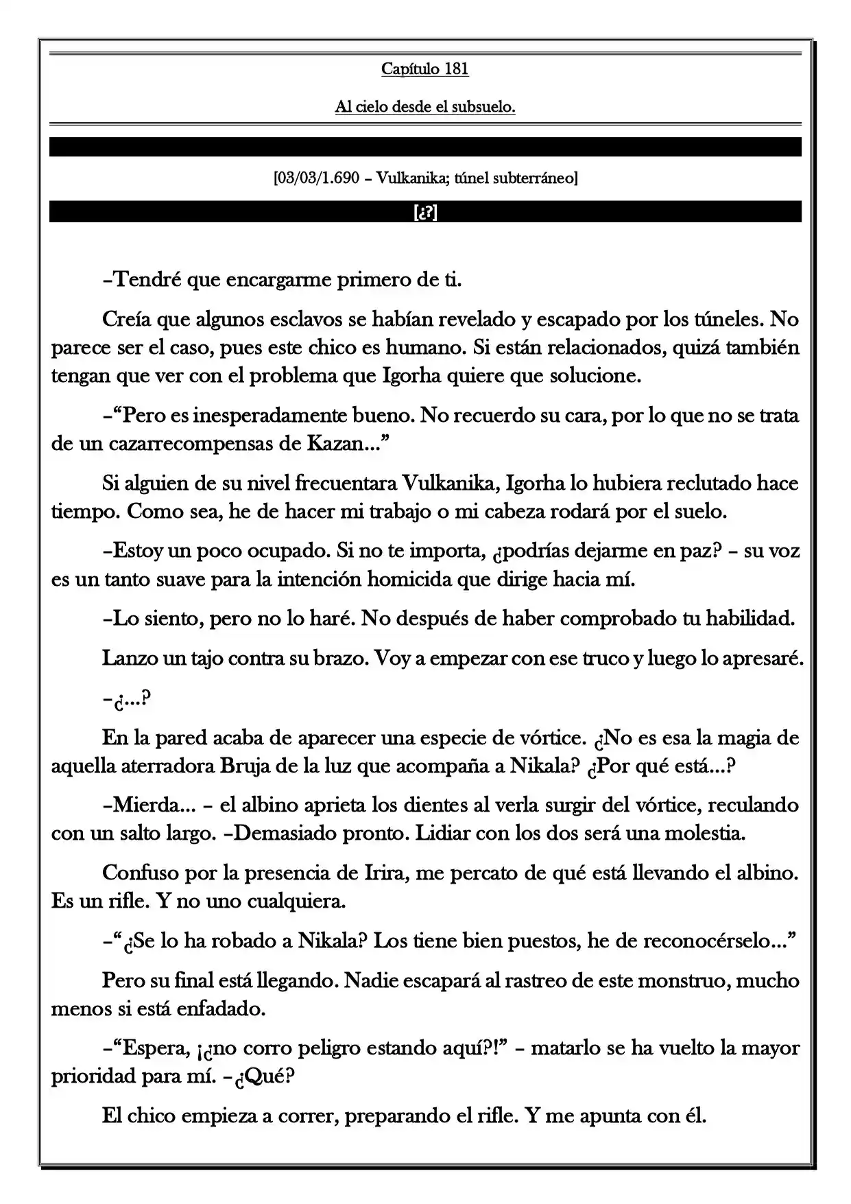 Monochrome Cross - Remade (Novela) - Capítulo 181 - Página 2 - LectorTMOo