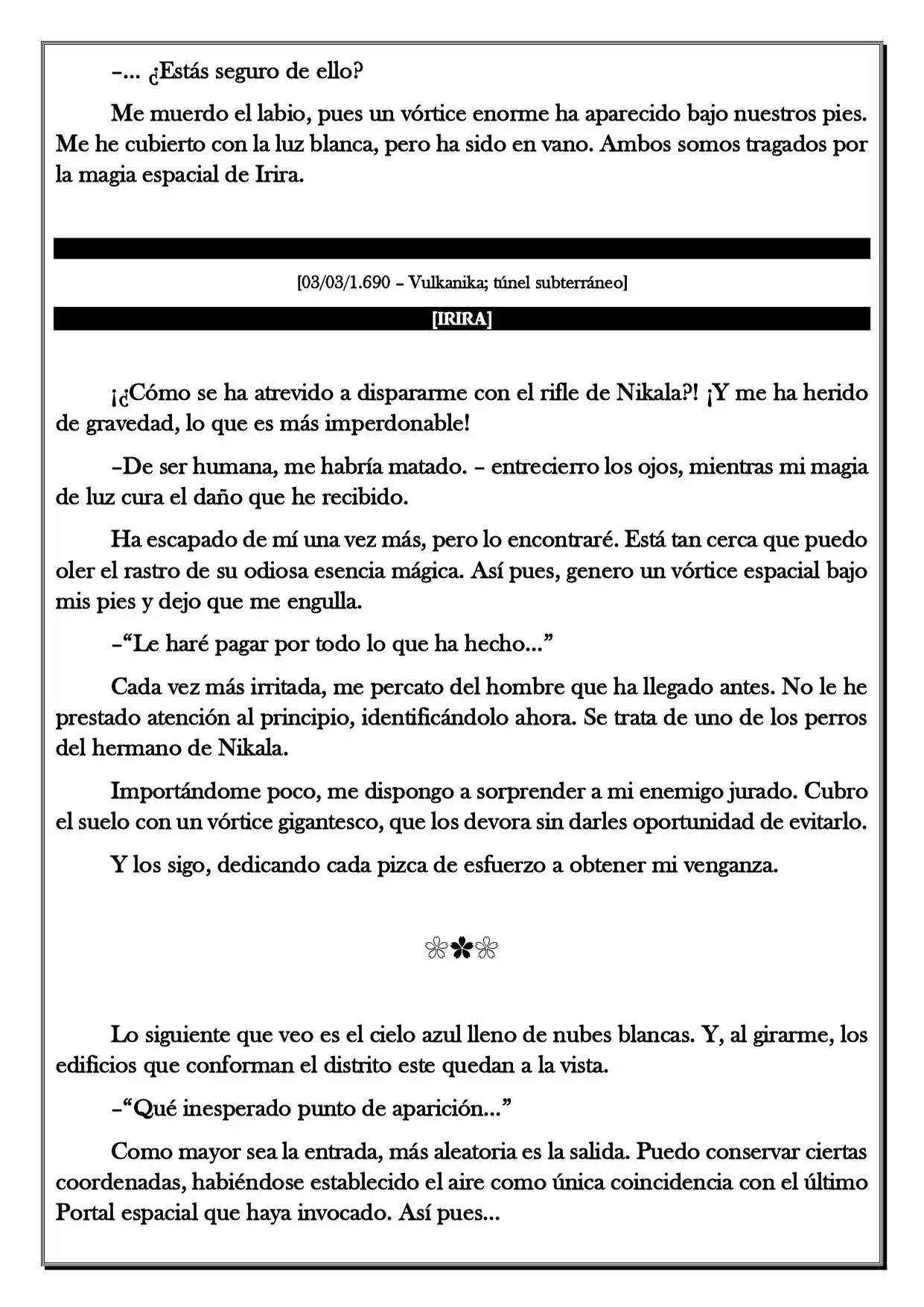Monochrome Cross - Remade (Novela) - Capítulo 181 - Página 4 - LectorTMOo