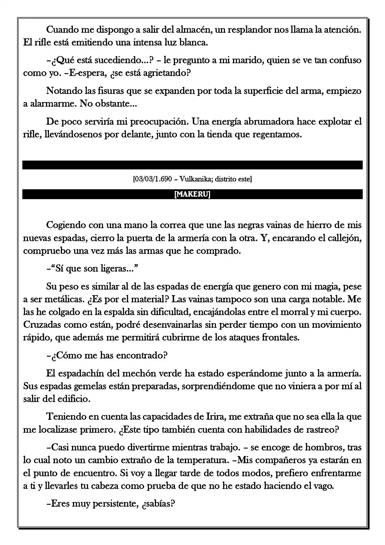Monochrome Cross - Remade (Novela) - Capítulo 182 - Página 5 - LectorTMOo