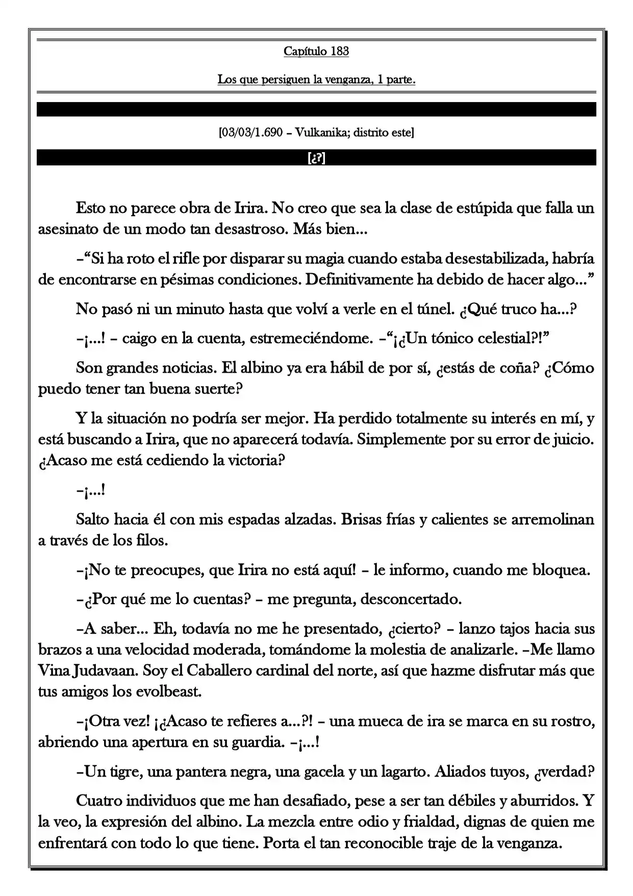 Monochrome Cross - Remade (Novela) - Capítulo 183 - Página 2 - LectorTMOo