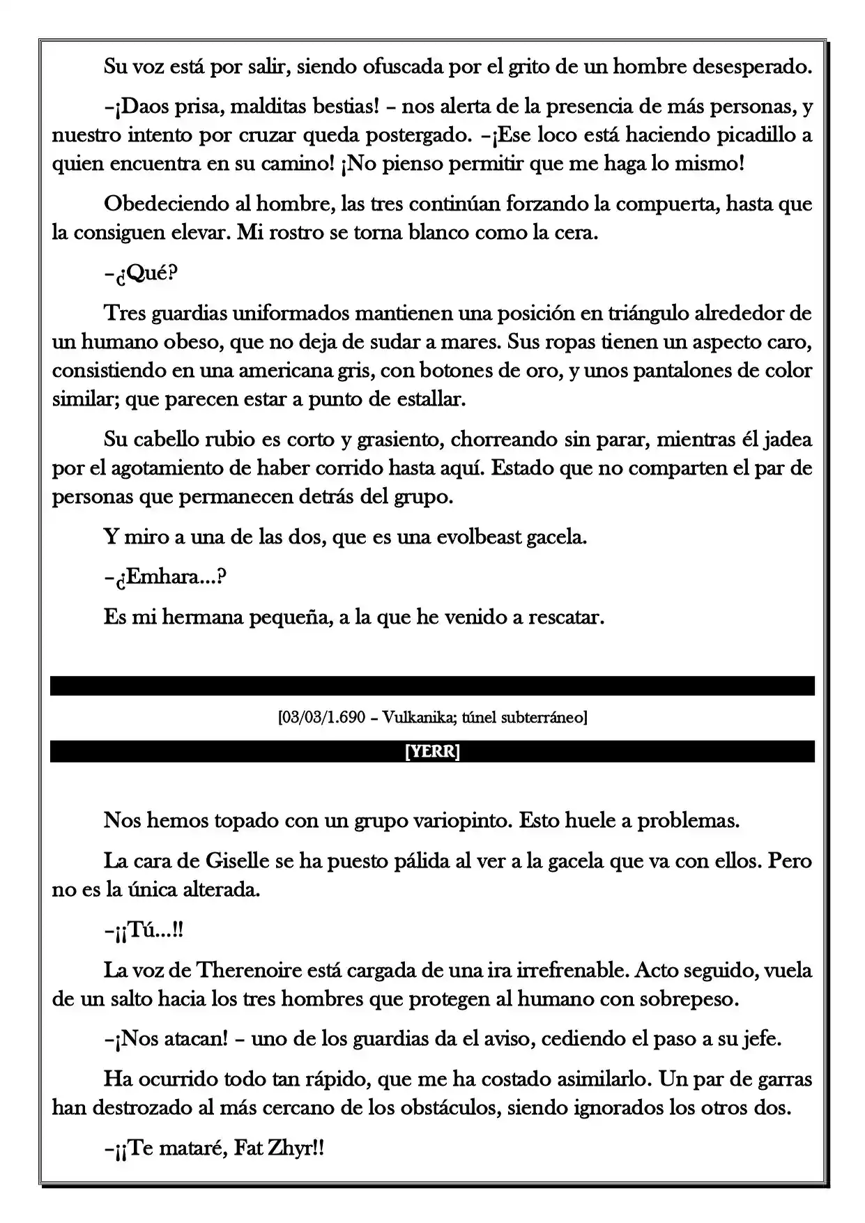 Monochrome Cross - Remade (Novela) - Capítulo 183 - Página 4 - LectorTMOo