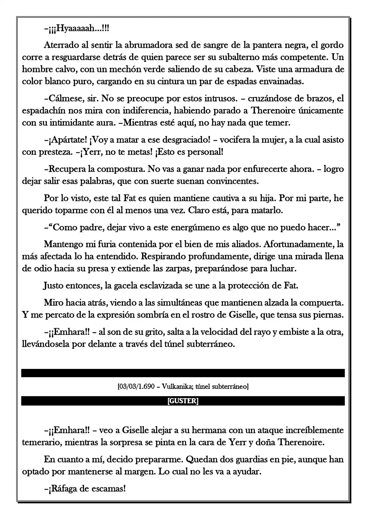 Monochrome Cross - Remade (Novela) - Capítulo 183 - Página 5 - LectorTMOo