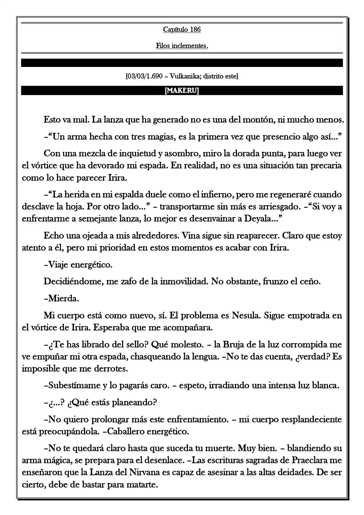 Monochrome Cross - Remade (Novela) - Capítulo 186 - Página 2 - LectorTMOo