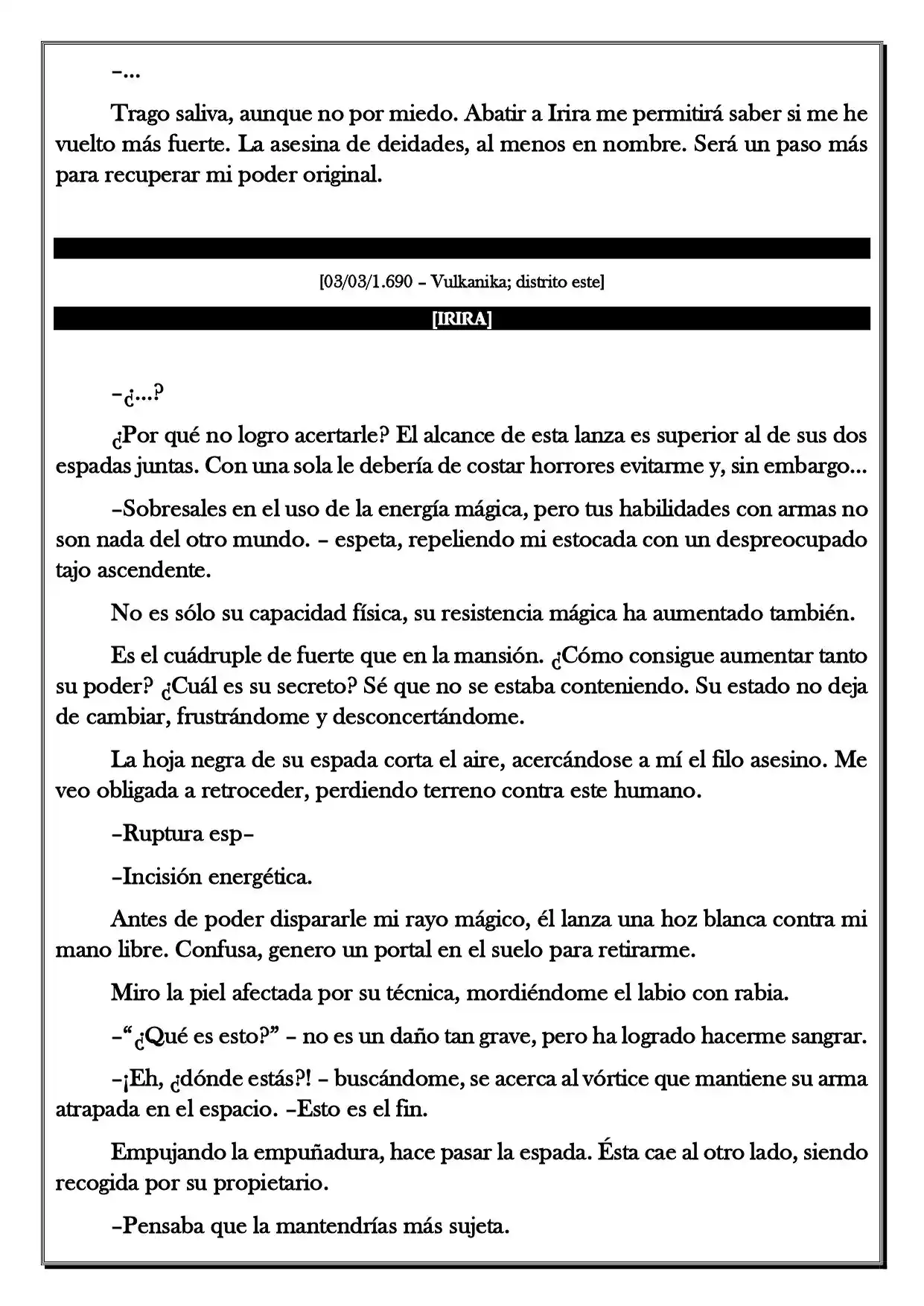Monochrome Cross - Remade (Novela) - Capítulo 186 - Página 3 - LectorTMOo