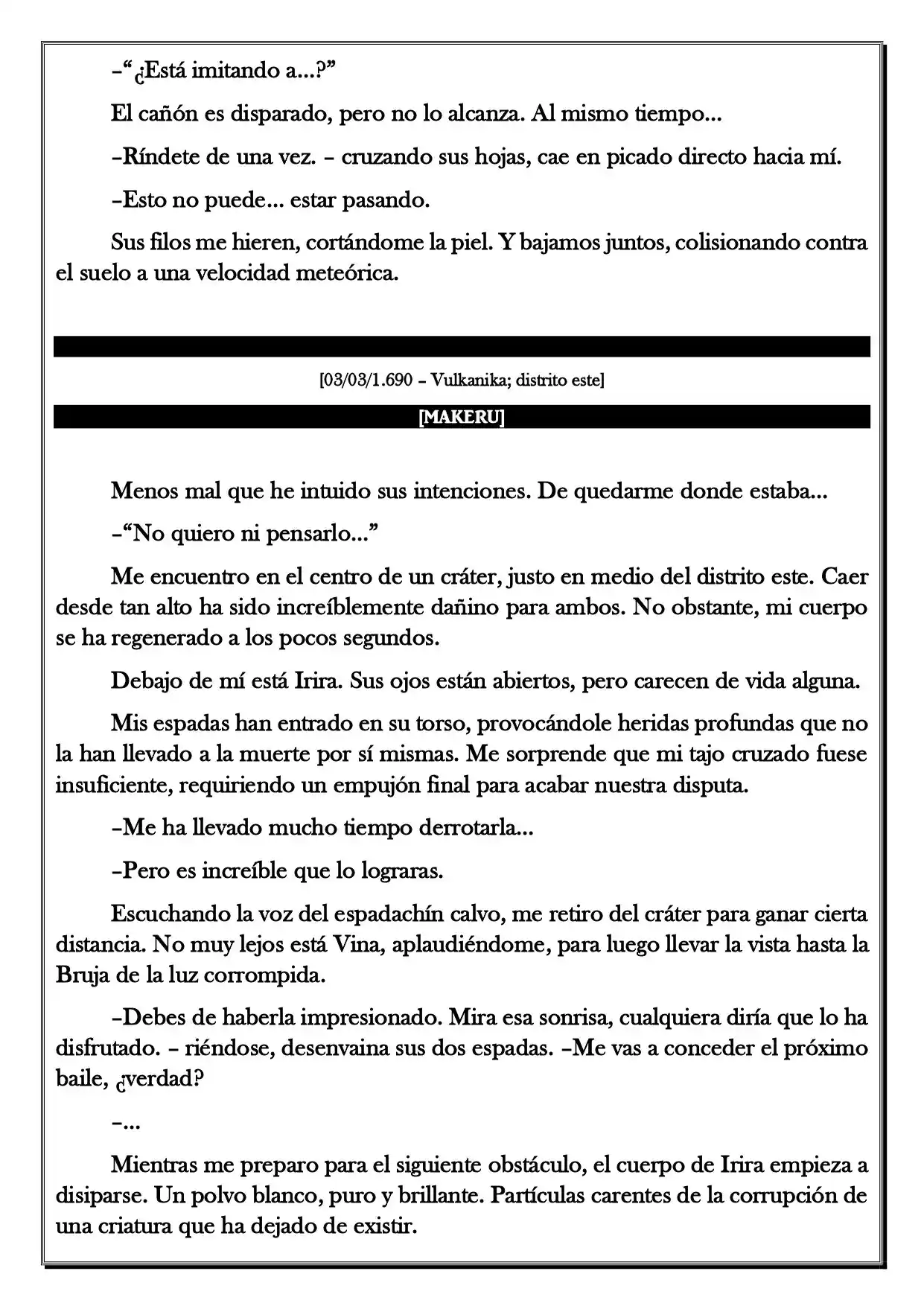 Monochrome Cross - Remade (Novela) - Capítulo 186 - Página 5 - LectorTMOo