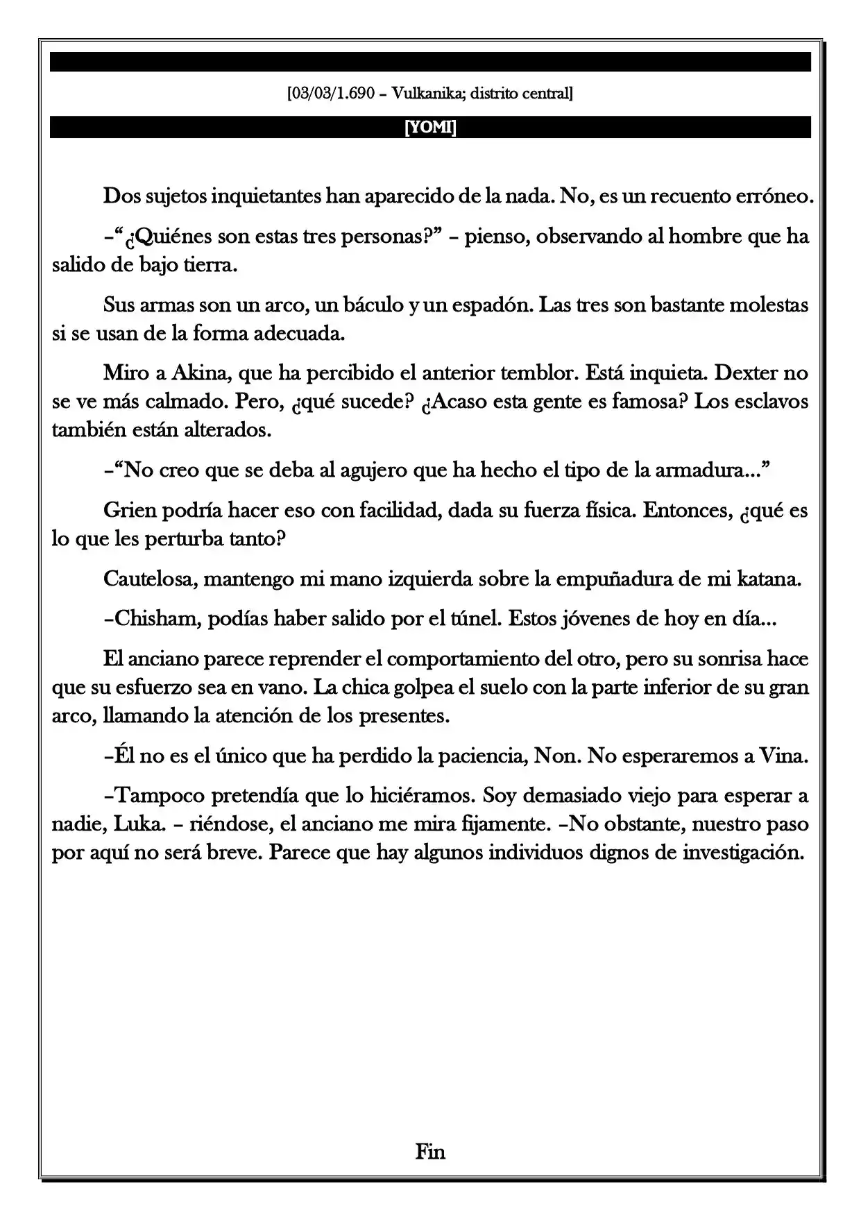 Monochrome Cross - Remade (Novela) - Capítulo 186 - Página 6 - LectorTMOo