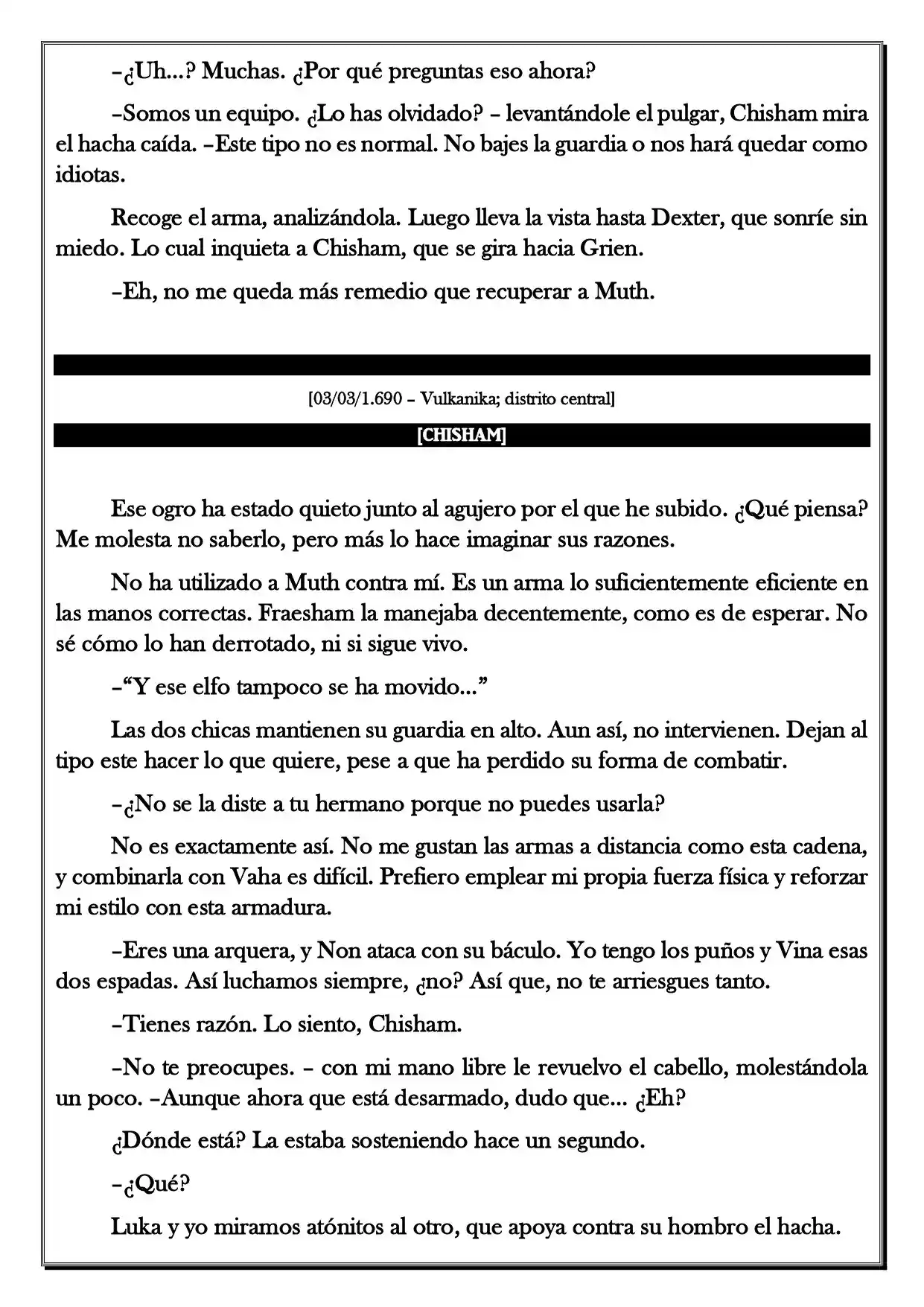 Monochrome Cross - Remade (Novela) - Capítulo 189 - Página 3 - LectorTMOo