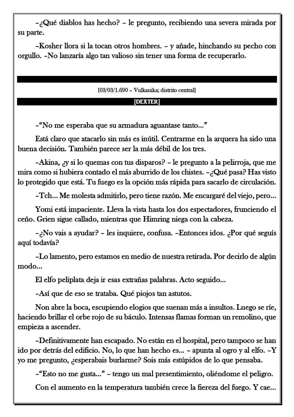 Monochrome Cross - Remade (Novela) - Capítulo 189 - Página 4 - LectorTMOo