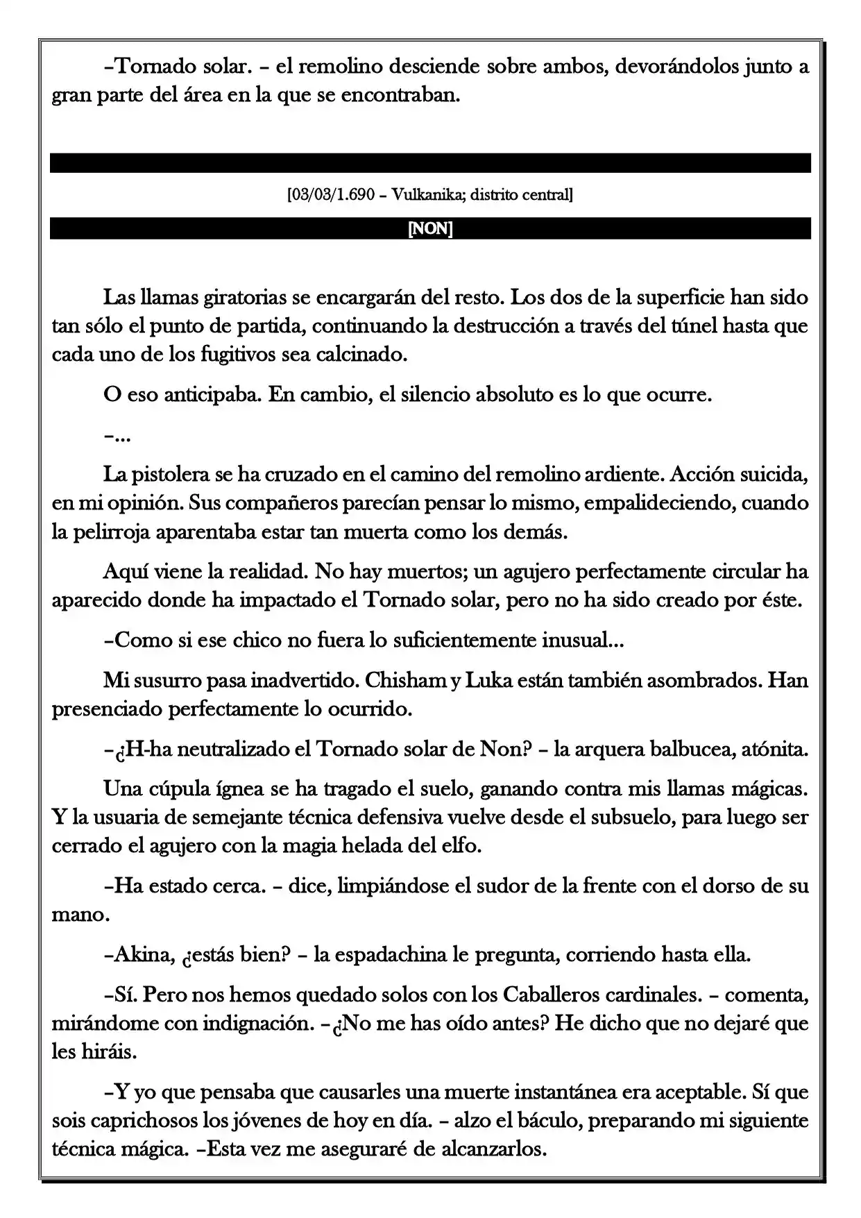 Monochrome Cross - Remade (Novela) - Capítulo 189 - Página 5 - LectorTMOo